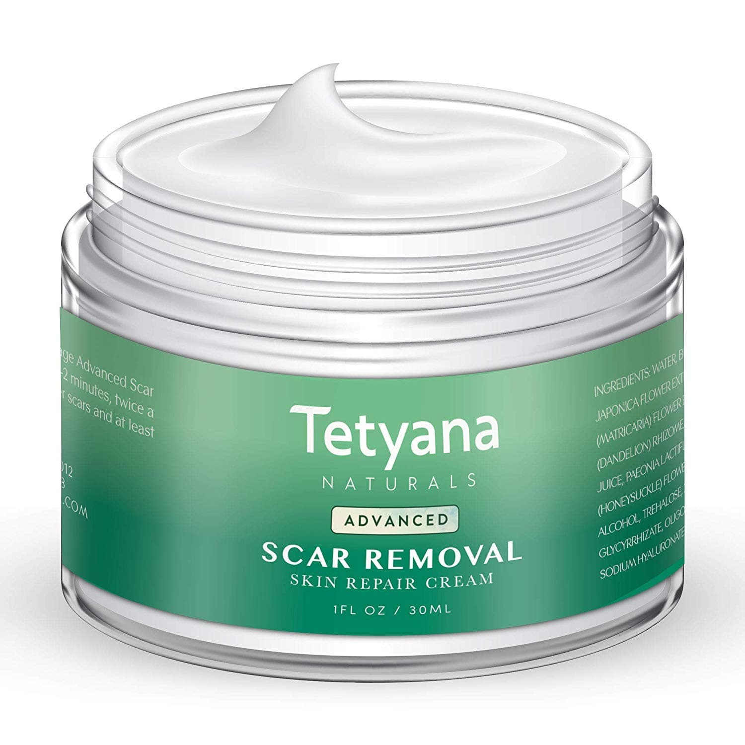 Tetyana Naturals Scar Removal Cream Advanced Treatment