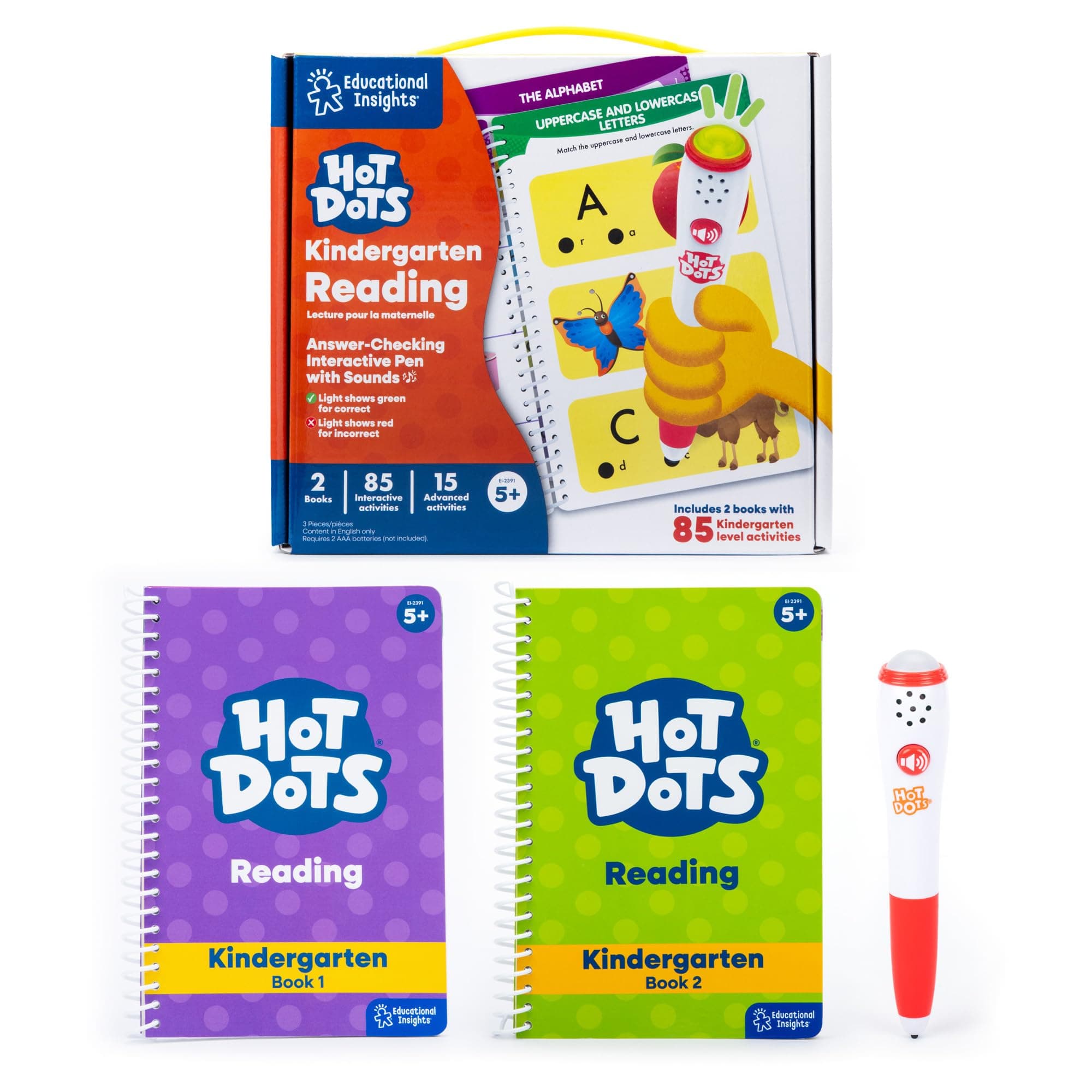 Educational Insights Hot Dots Jr Let's Master Pre-K Math by Educational Insights