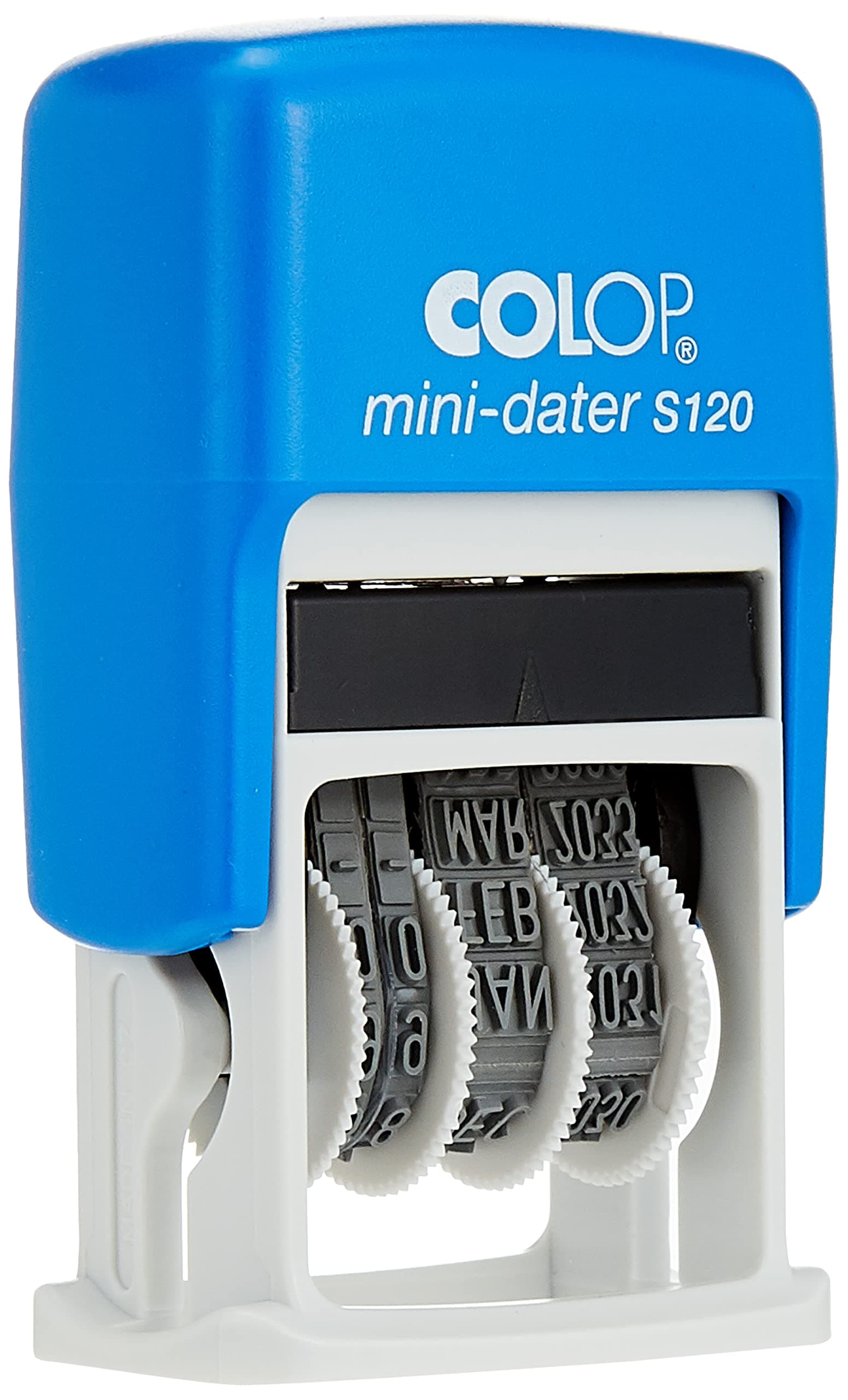 Colop mini dater 4mm with pad blue, co104729