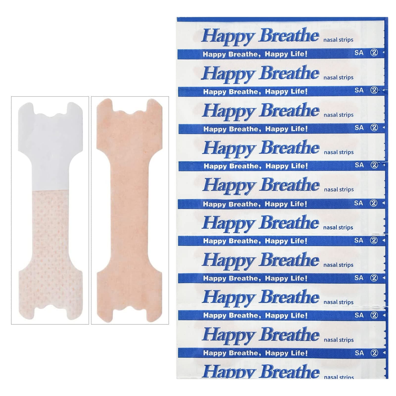 60 Count New-Happy Nasal Strips(66mm*19mm)