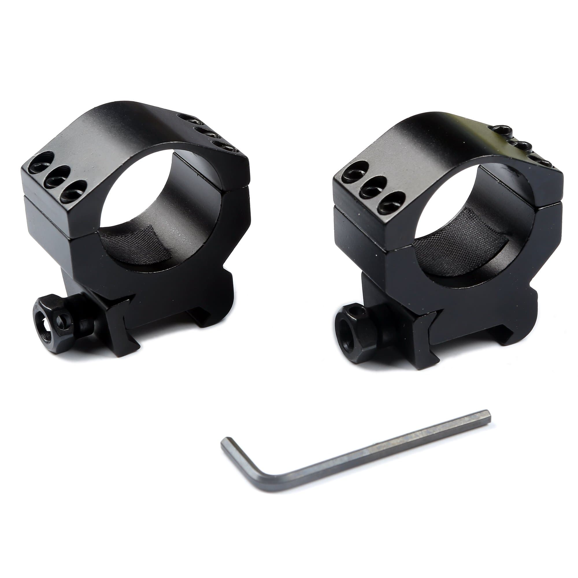 Thorn Tactical Scope Mount 30mm Scope Rings Heavy Duty Medium Profile for Picatinny Rail Pair