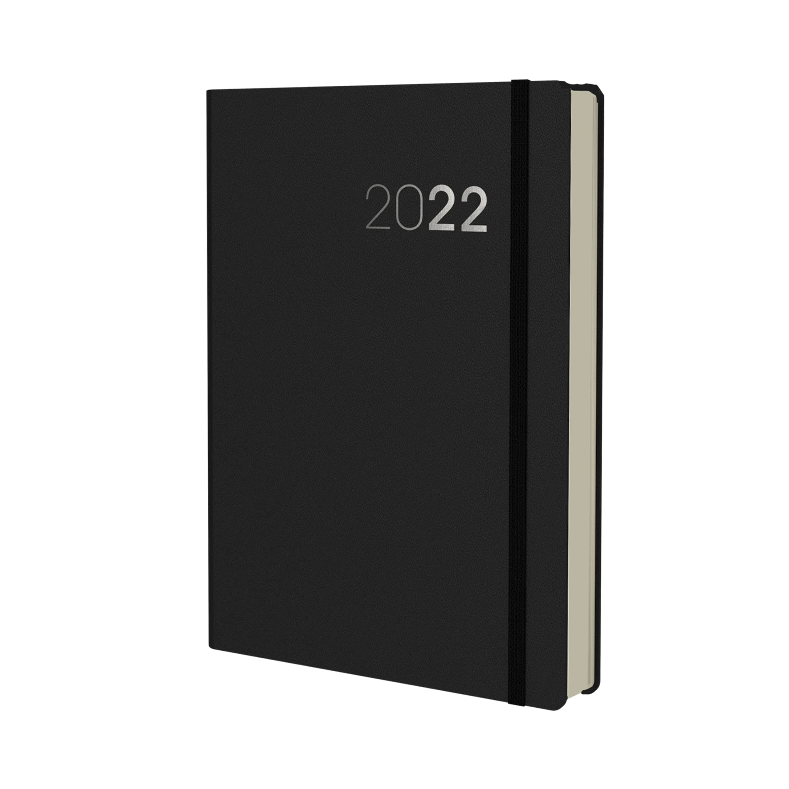 Collins Legacy A5 Day To Page 2022 Diary - Black