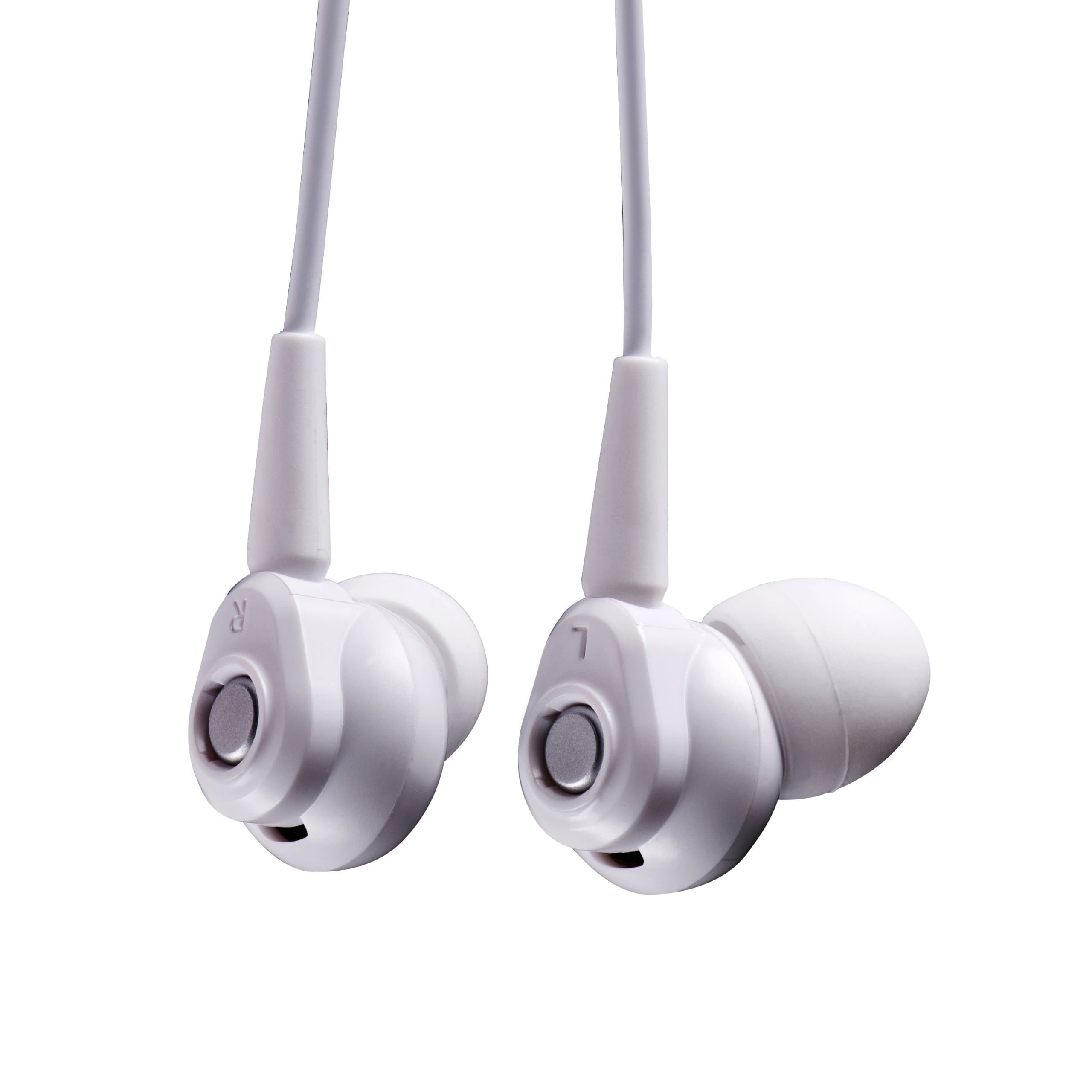 DS101A-White Analog Active Noise Cancelling Ear Buds