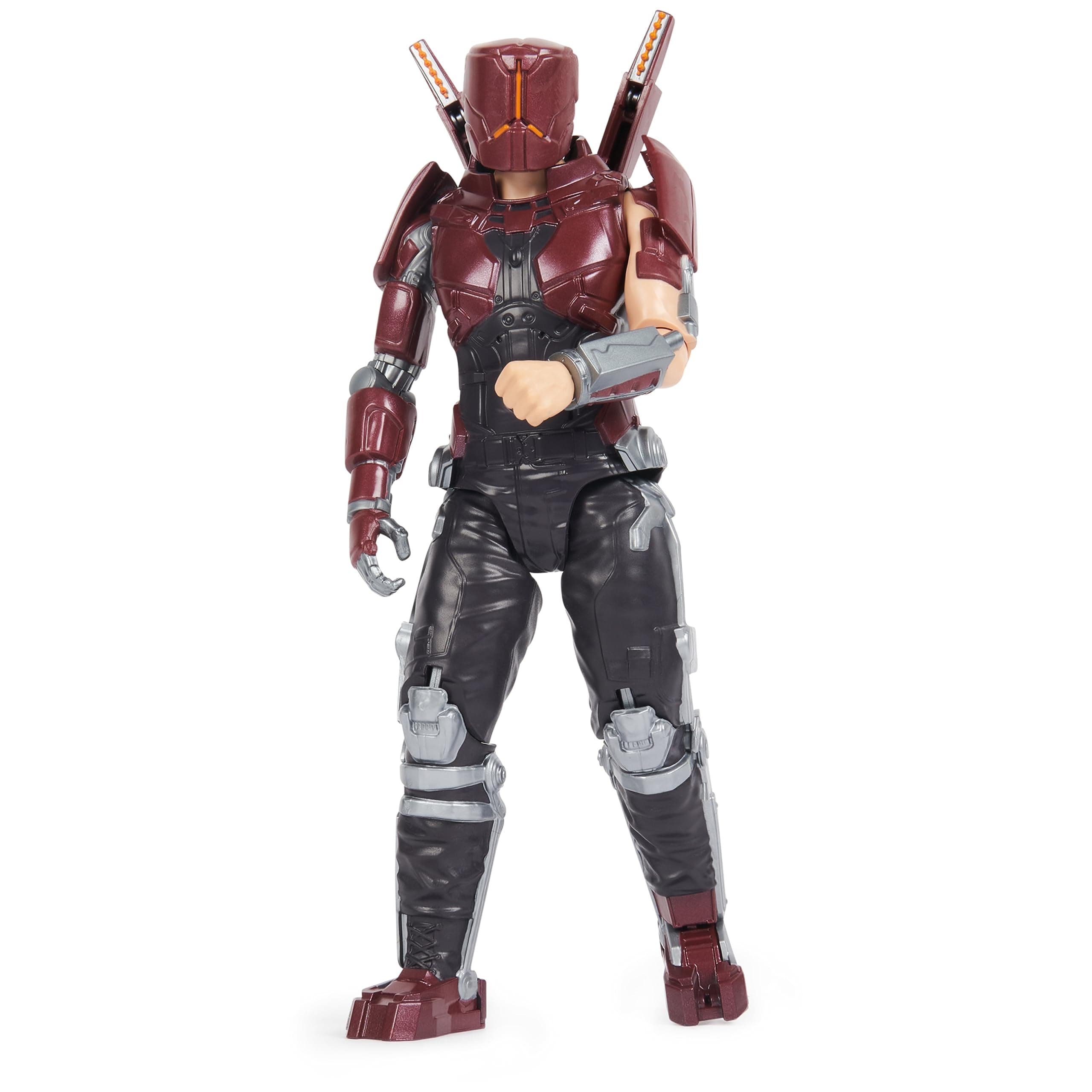 DC Comics, Carapax Action Figure Red Dress 12" Detailed Sculpture Articulated Blue Beetle Collectible Toy for Boys Girls Ages 3+