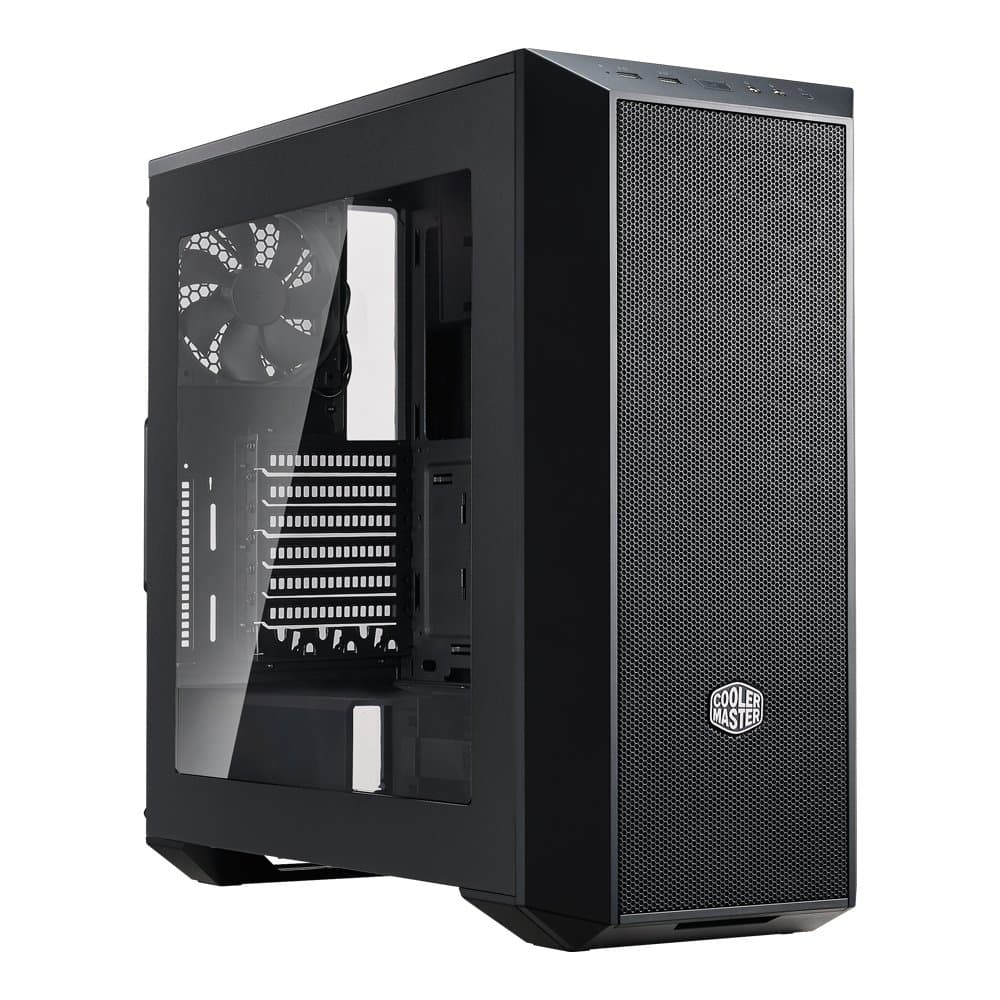 Cooler Master MCX-B5S1-KWNN-11 MasterBox 5 Mid-tower Computer Case with Internal Configuration - ATX, Micro ATX, Mini ITX Supported - Black