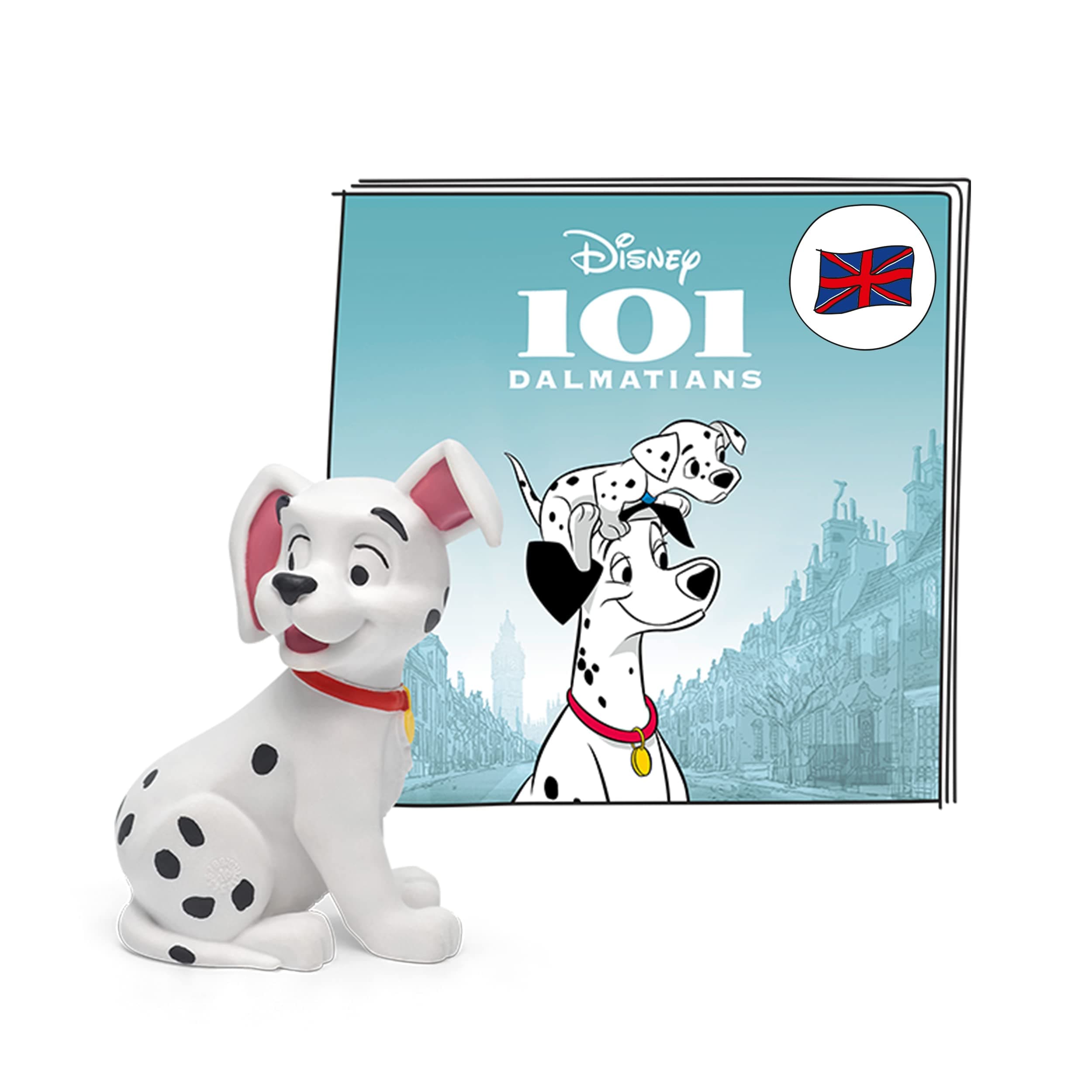 tonies Audio Character for Toniebox, Disney's 101 Dalmatians, Audio Book Play for Children for Use with Toniebox Music Player (Sold Separately)