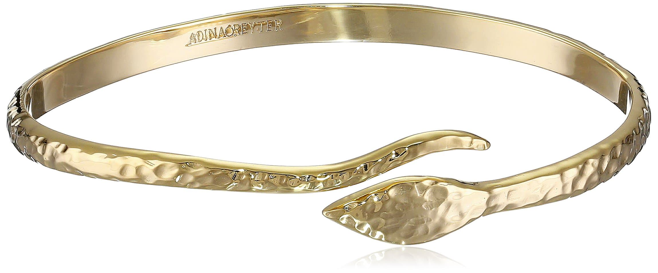 Adina Reyter Bronze Snake Bangle 1 Coil