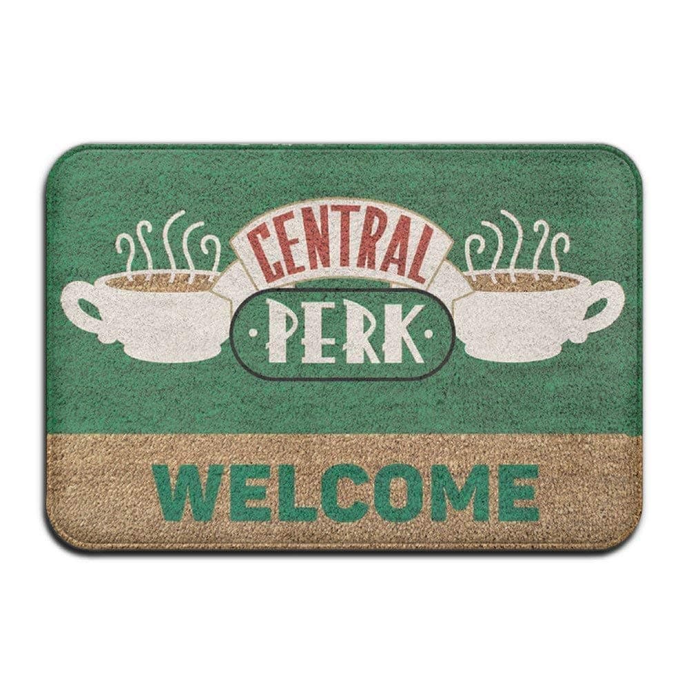 Trsdshorts Central Perk Super Absorbent Anti-Slip Mat,Coral Carpet,Carpet Door Mat,Carpet,Carpet,Door Mat,23.6"x 15.7" inch