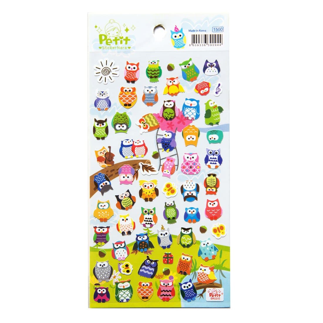 Petit Owl Stickers - Colourful Stickers For Owl Lovers. They're A Hoot!