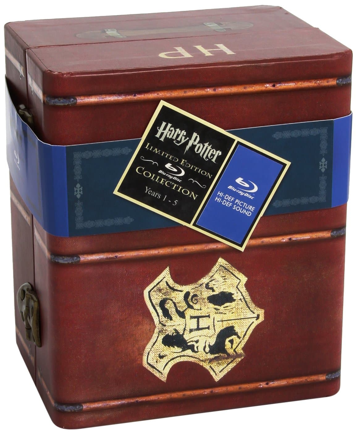 Harry Potter Years 1-5 Limited Edition Gift Set (Sorcerers Stone/ Chamber of Secrets/ Prisoner of Azkaban/ Goblet of Fire/ Order of the Phoenix)