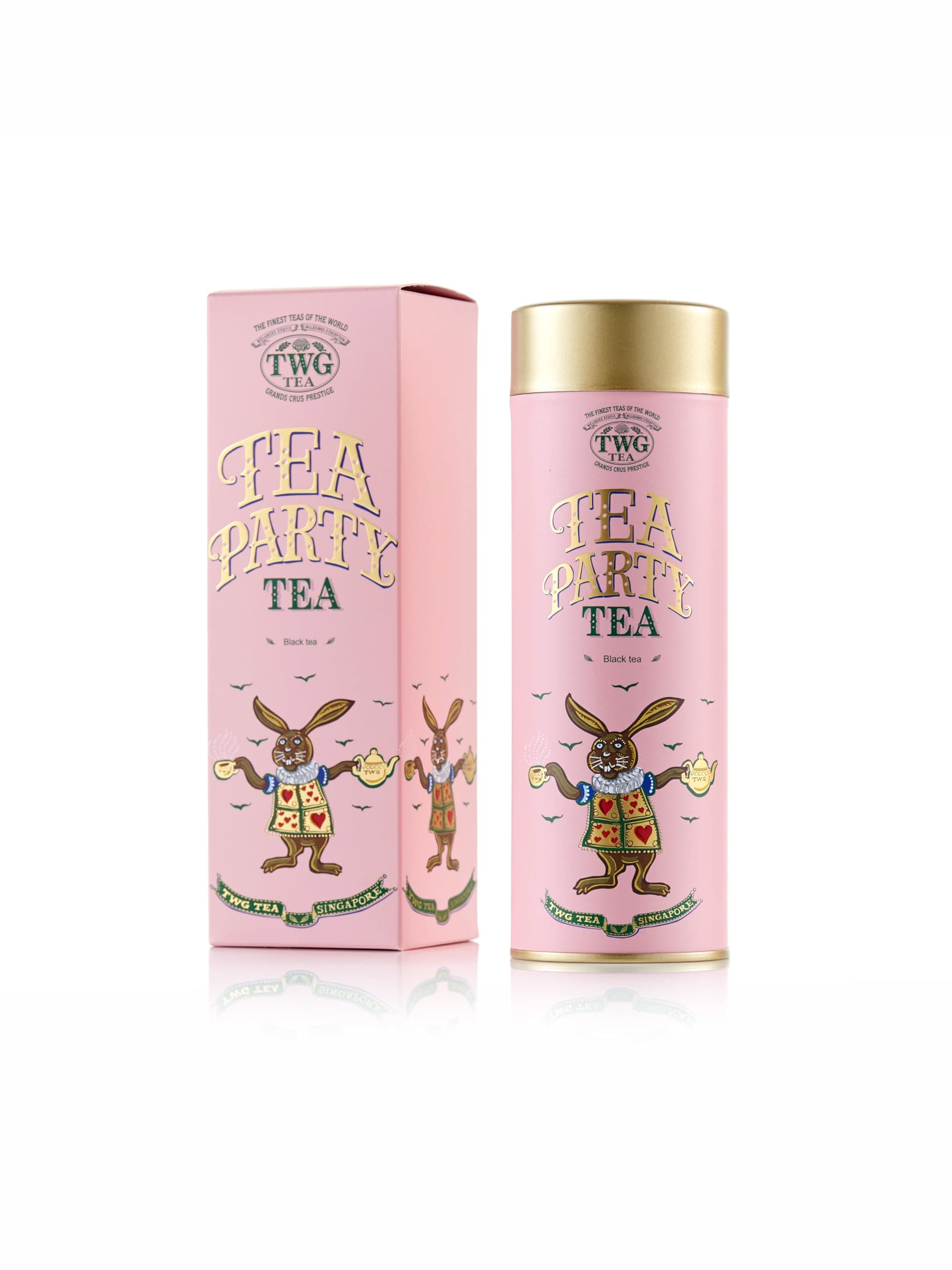 – Tea | Tea Party | Black Tea | Marigold & Tropical Fruits | Haute Couture Tin, 100g | Gift Set