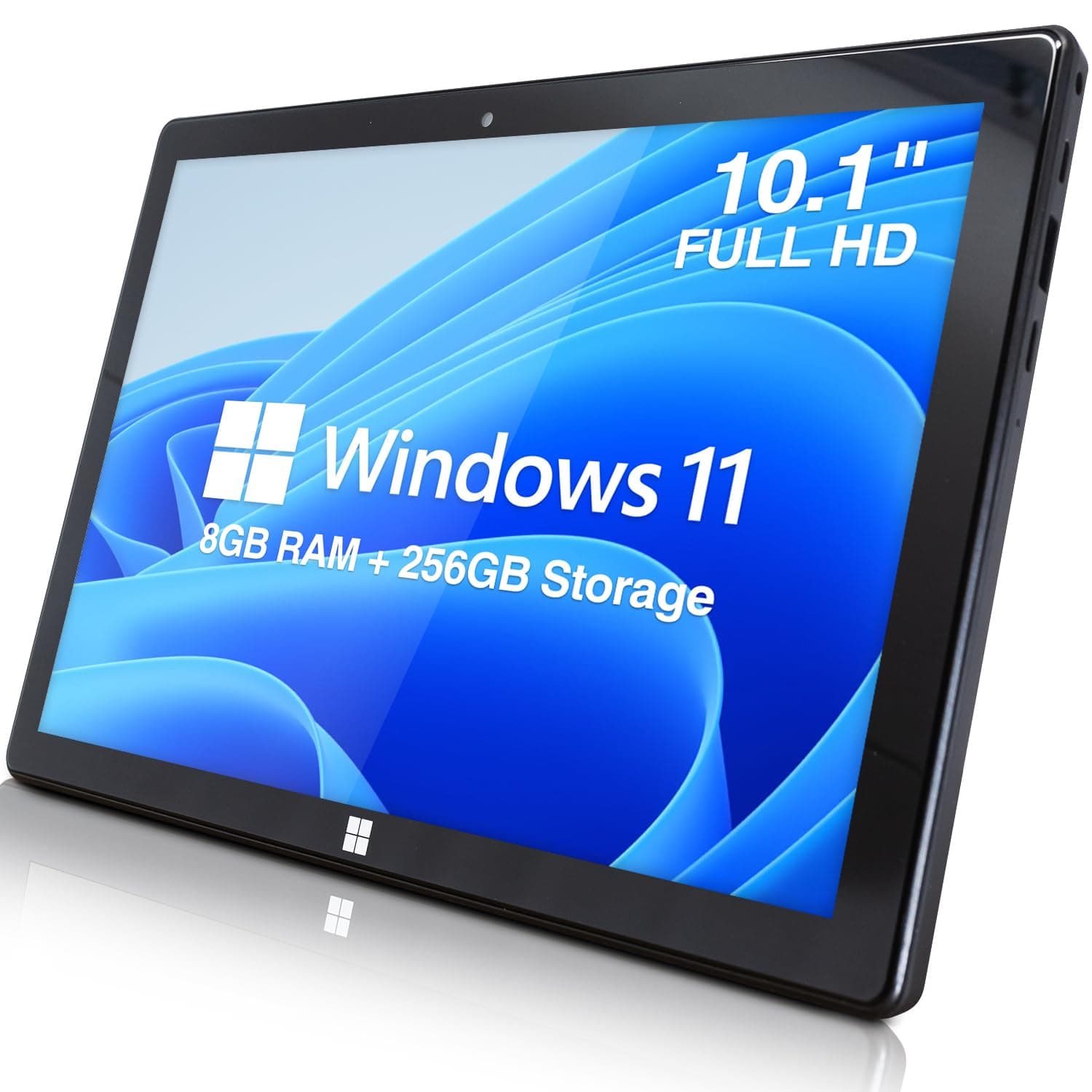 Fusion5 10" Windows 10 Ultra Slim Windows Tablet PC- (4GB RAM, 128GB Storage, USB 3.0, Intel, 5MP and 2MP Cameras, FWIN232 PRO Windows 10 S Tablet PC) (128GB)