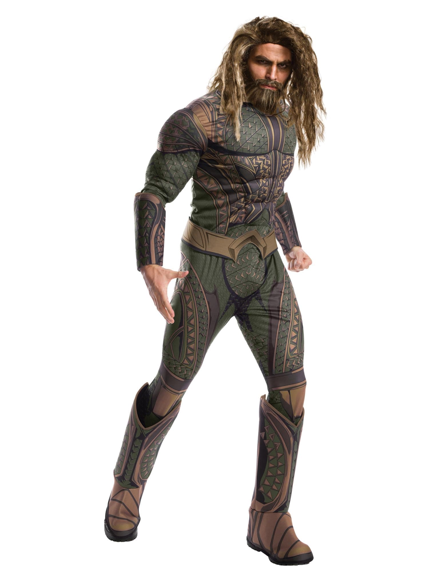 Costume Co. Men's Justice League Aquaman Beard and Wig