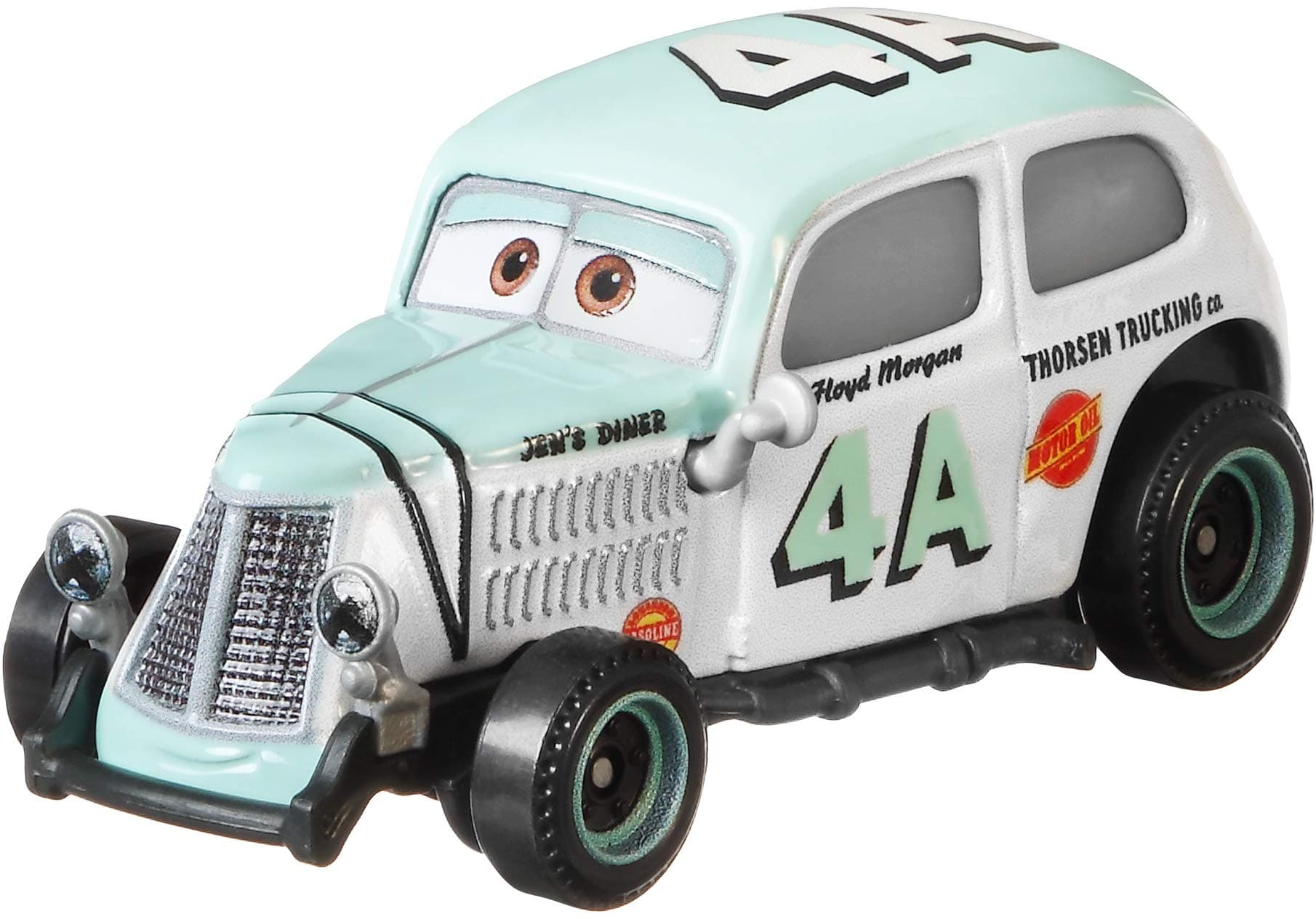 Disney Cars Toys 3 Diecast Floyd Morgan Vehicle, Multicolor (GBV72)