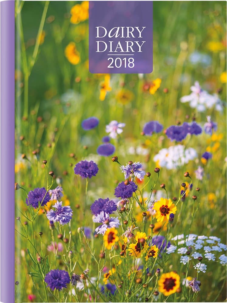 Dairy Diary A5 2018 Week-to-View Diary Set