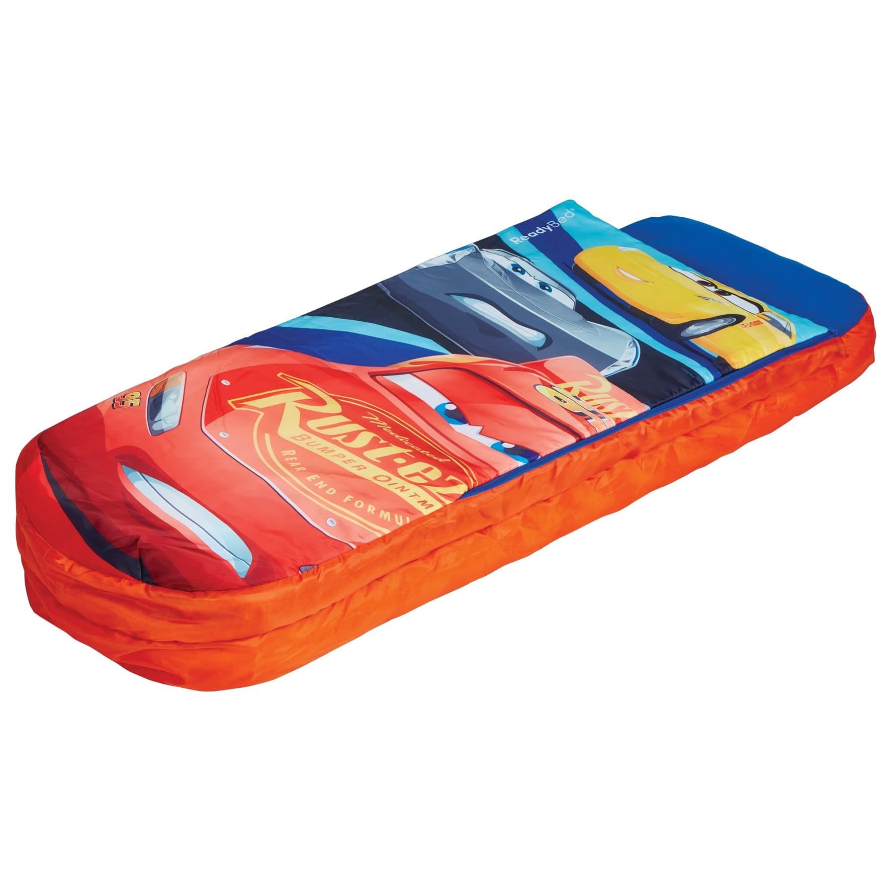 Disney Cars Junior ReadyBed - Kids Airbed and Sleeping Bag in one