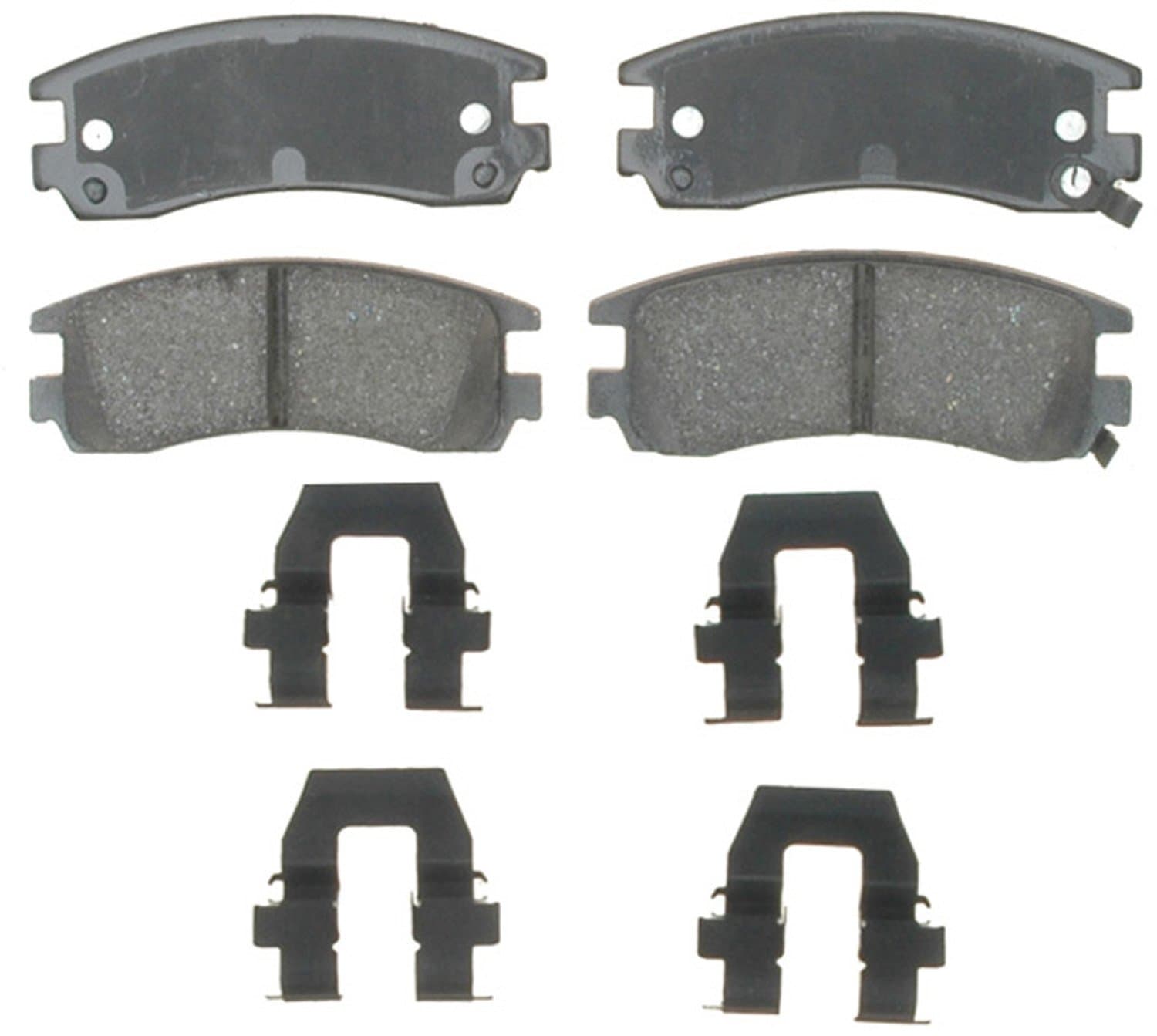 ACDelco Gold 17D698CH (19286309) Ceramic Rear Disc Brake Pad Set