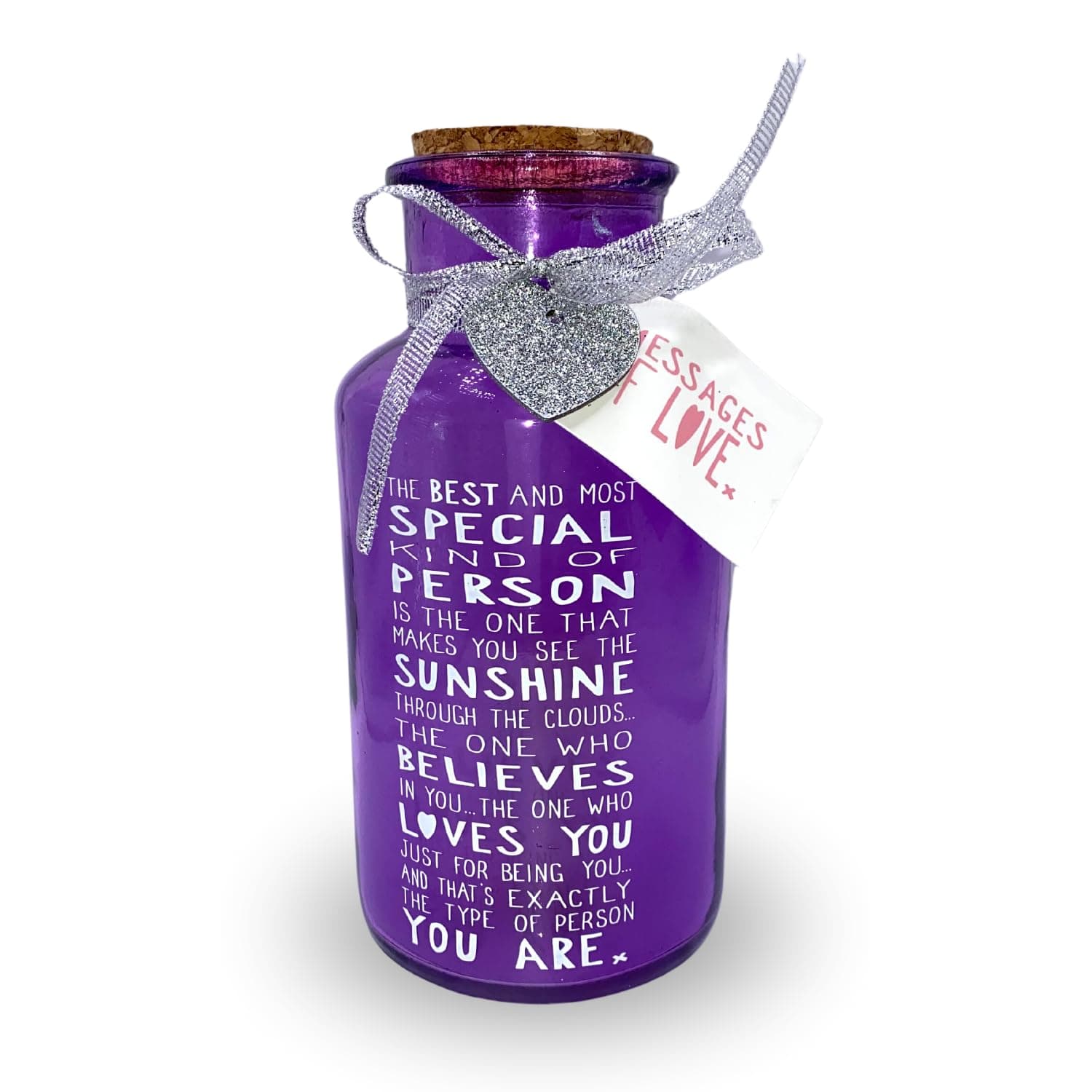 Special Person Light Up Jar Messages Of Love Gift Range Birthday Christmas