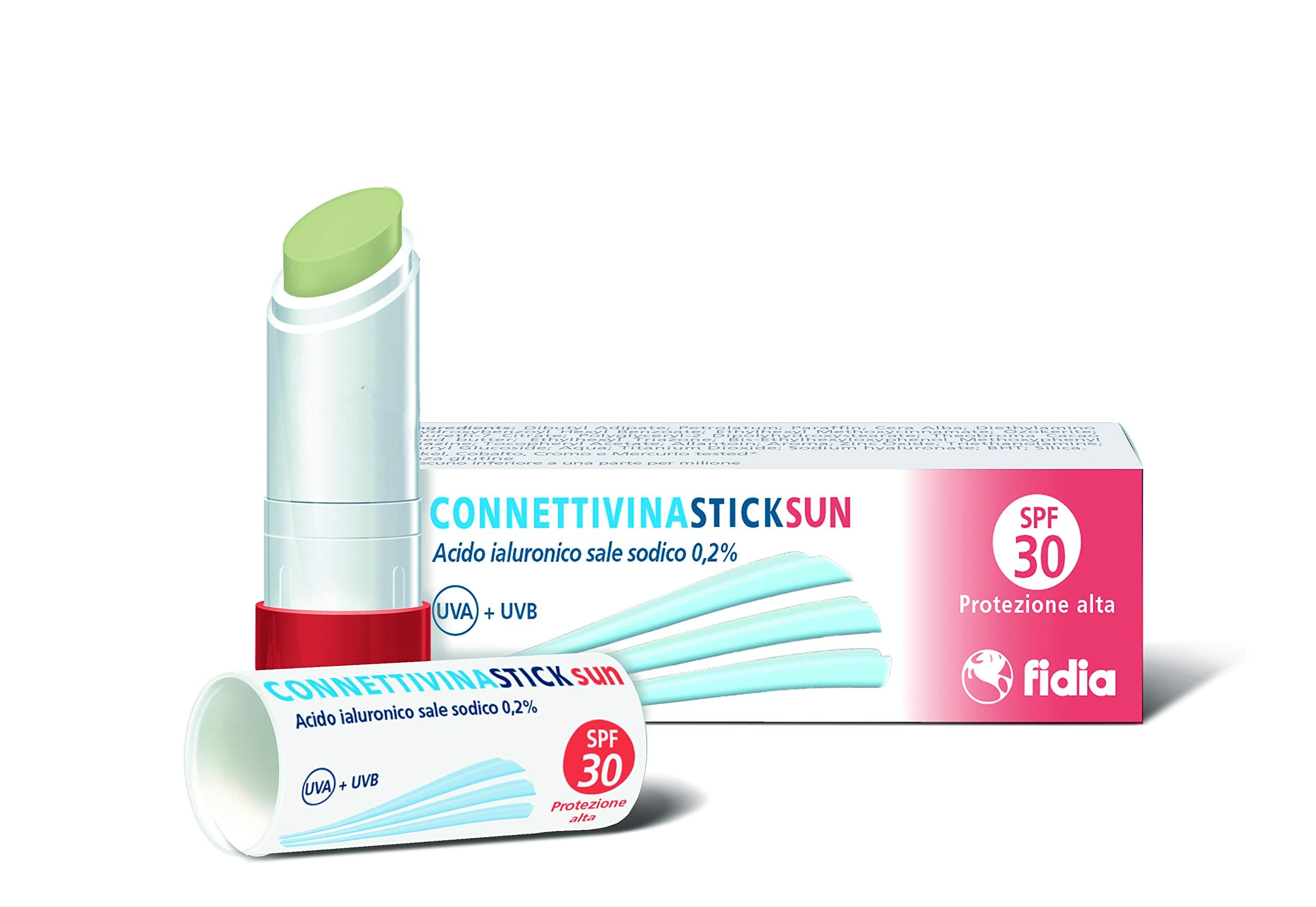 Fidia Connettivina Stick Labbra Sun SPF30, 3g