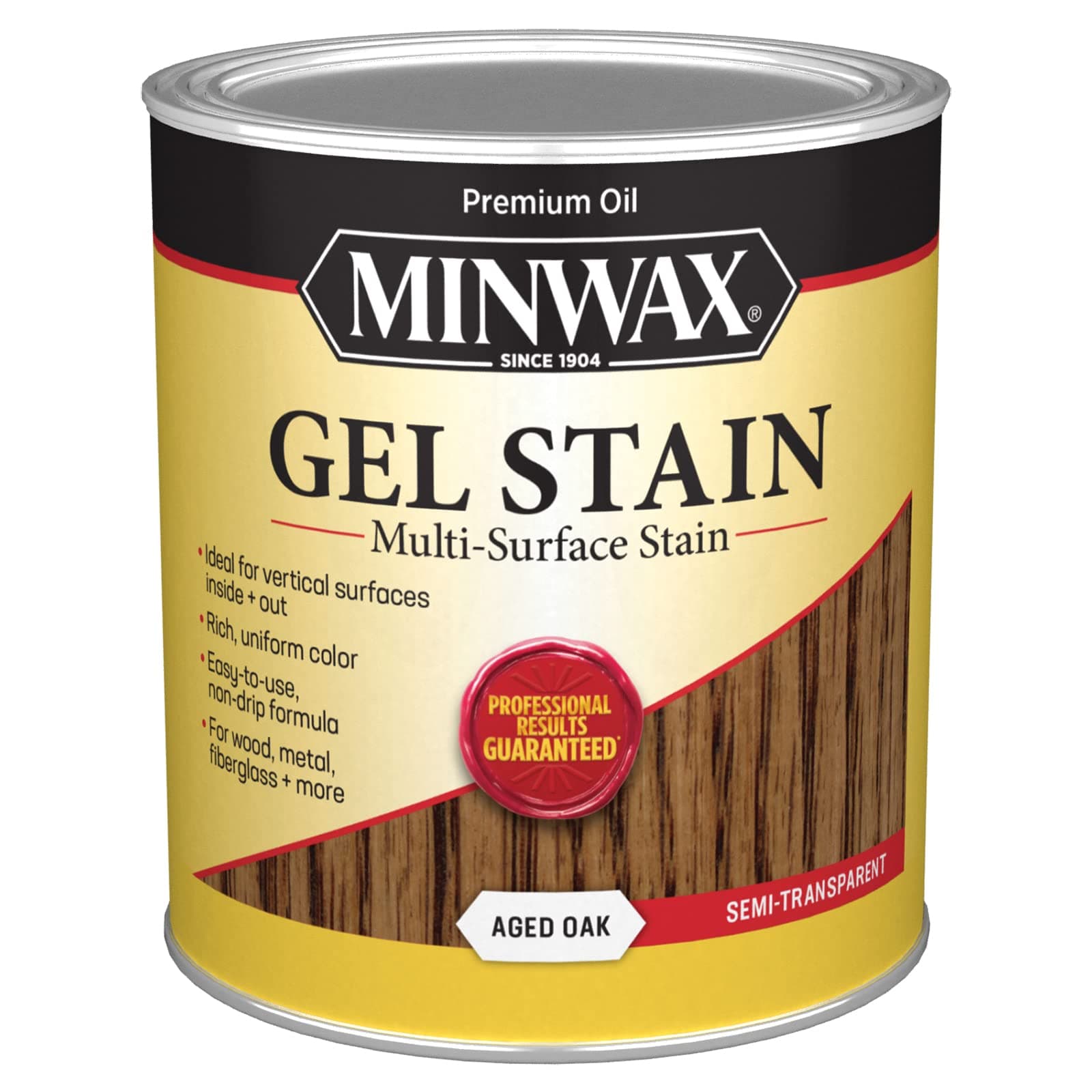 Minwax 66020000 Gel Stain , Quart, Aged Oak, 32 Fl Oz (Pack Of 1)