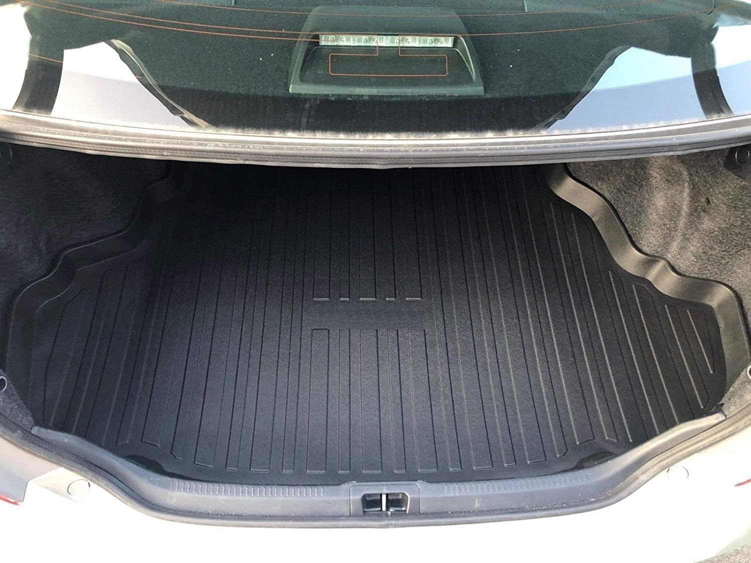 Premium Cargo Liner for Toyota Camry 2012-2017 - 100% Protection - Custom Fit Car Trunk Mat - All-Season Black Cargo Mat - 3D Shaped Laser Measured Trunk Liners for Toyota Camry 2012-2017.