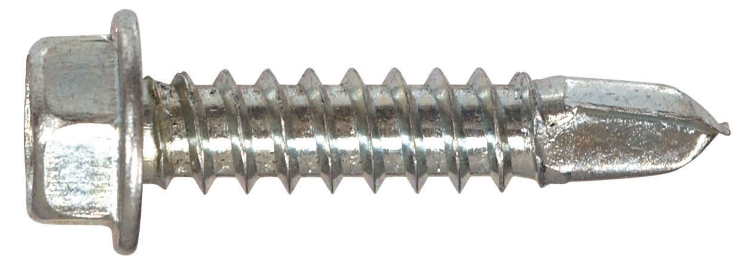 The Project Center41888 1/4-14 by 1 Hex Washer Head Self Drilling Screw