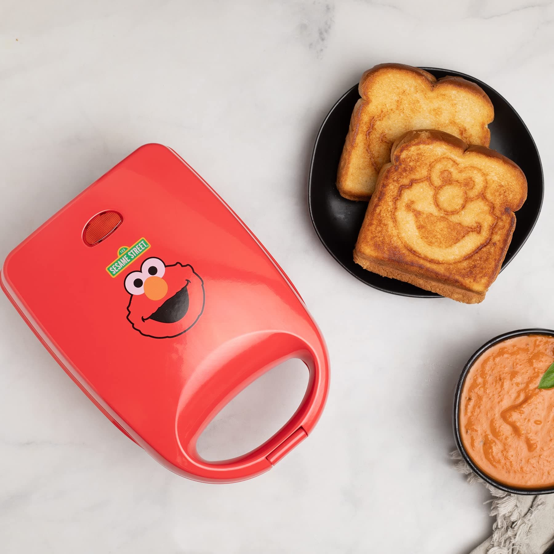 Sesame Street Elmo Single Sandwich Maker - Sesame Street Kitchen Appliance