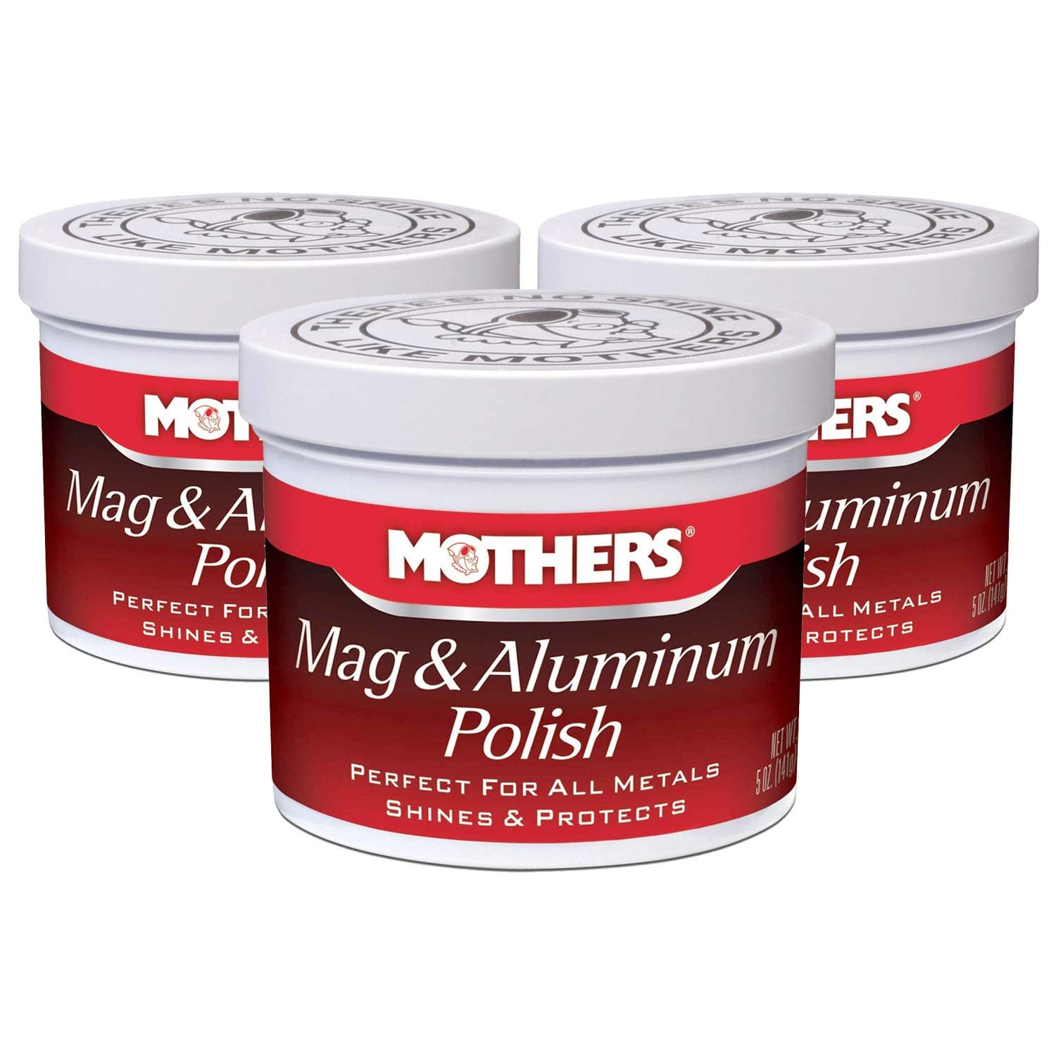 Mothers Car Metal Polish, 5 oz. Mag and Aluminum Polish (2)