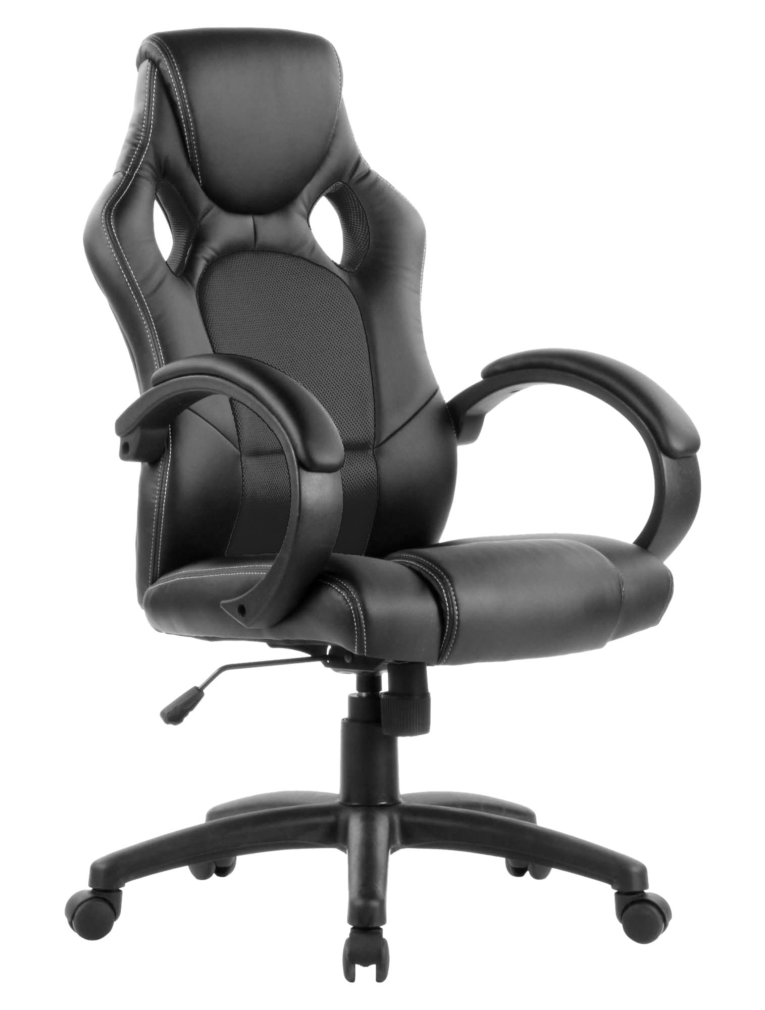 Eliza Tinsley PU Racing Style Gaming Chair - Black