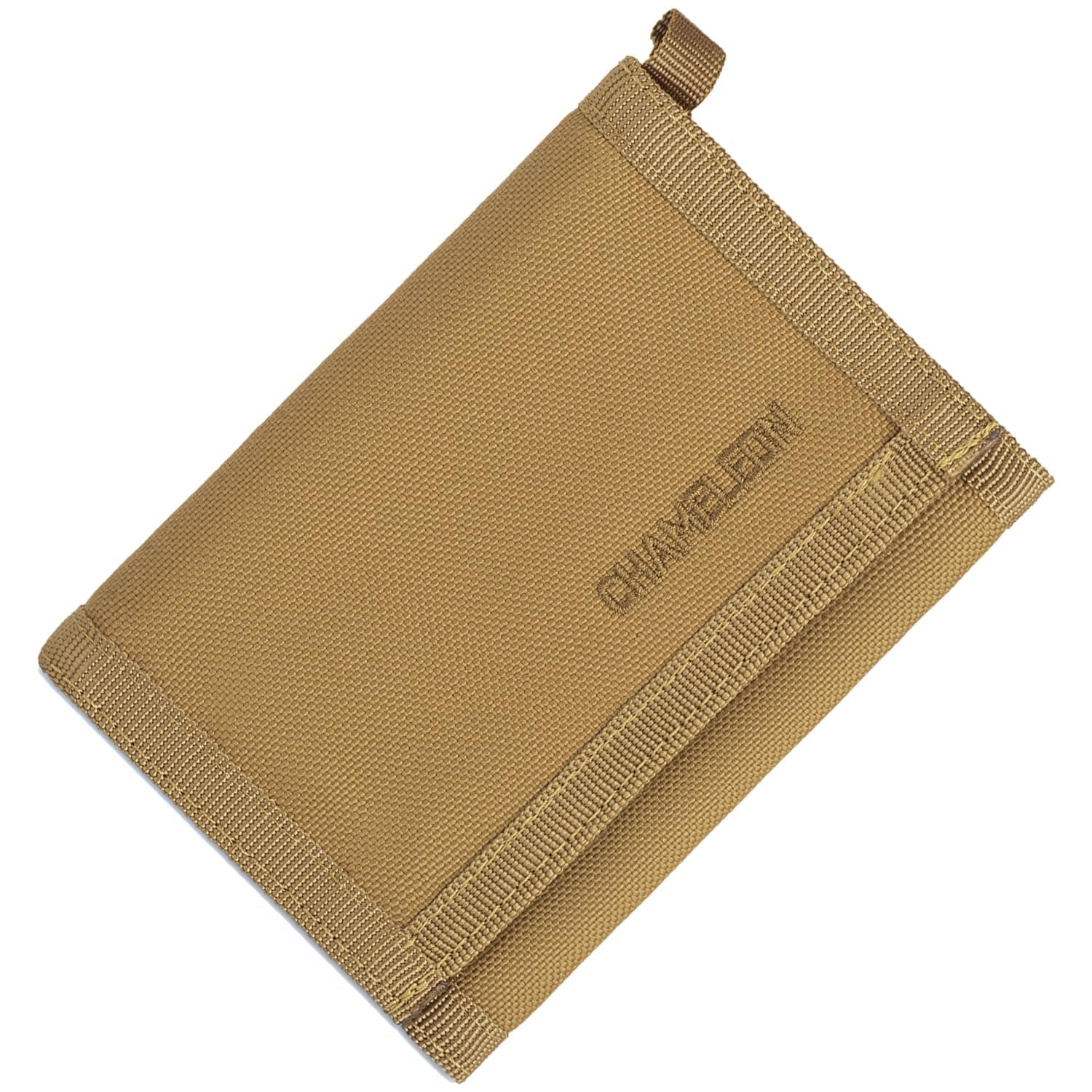 Velcro Trifold Mens Wallet - Military and Tactical Men Wallet - Extra Capacity Card Holder Wallet - Thin Front Pocket Travel Wallet - Best Nylon Travel Pouch and Card Wallet