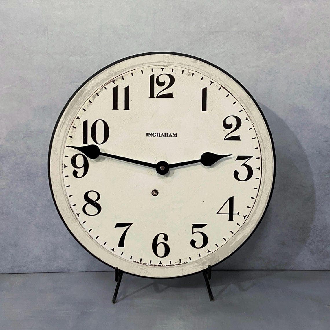 1930 Regulator Clock Wall Clock | Ultra Quiet Quartz Mechanism | Hand Made in USA Beautiful Crisp Lasting Color | Comes in 8 Sizes | 10 Inch