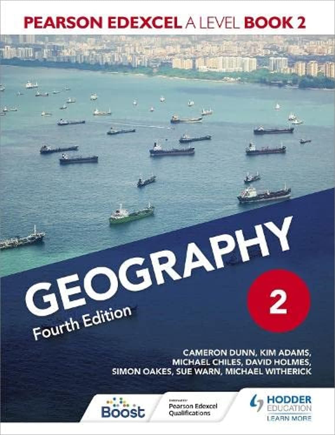 Hodder Education Pearson Edexcel A Level Geography Book 2 Fourth Edition