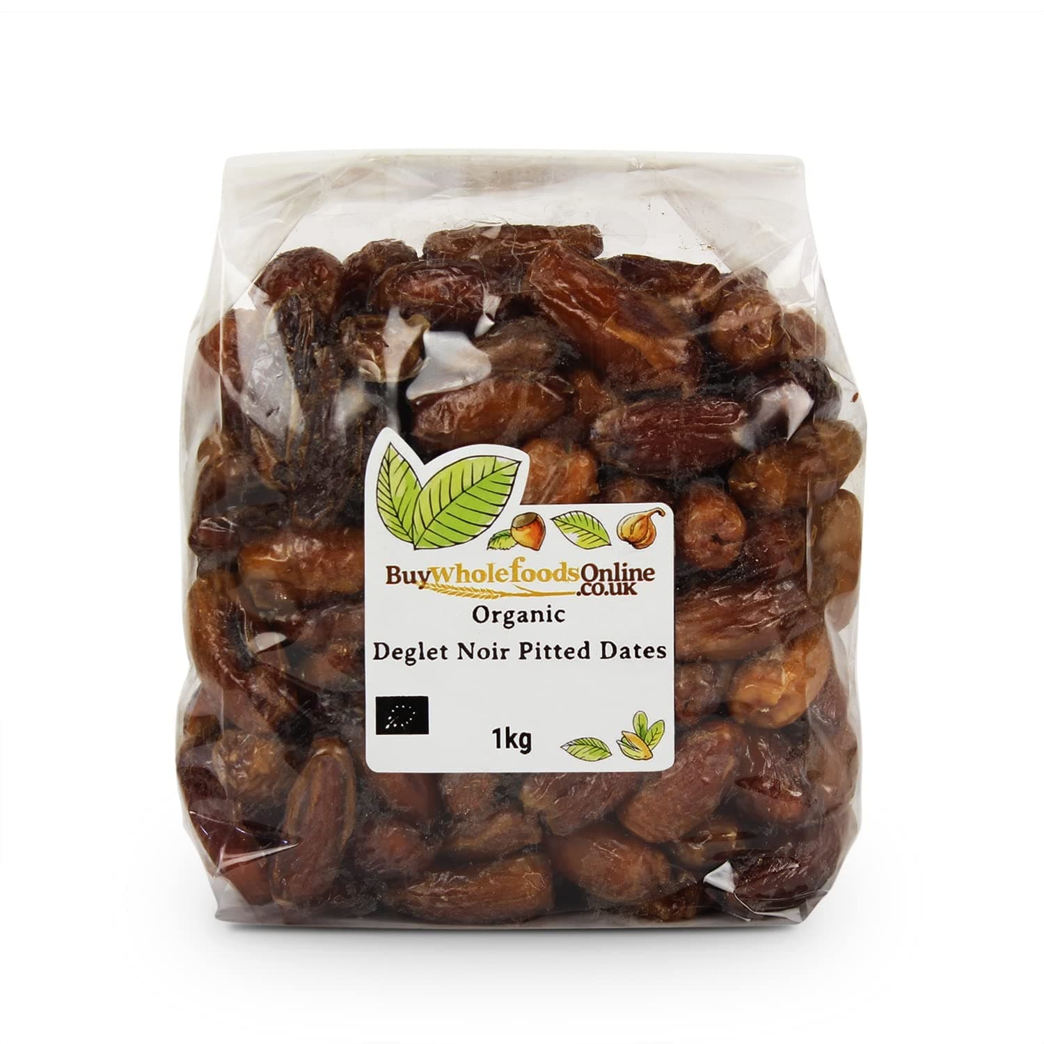Organic Dates Pitted Deglet Nour 1kg (Buy Whole Foods Online Ltd.)