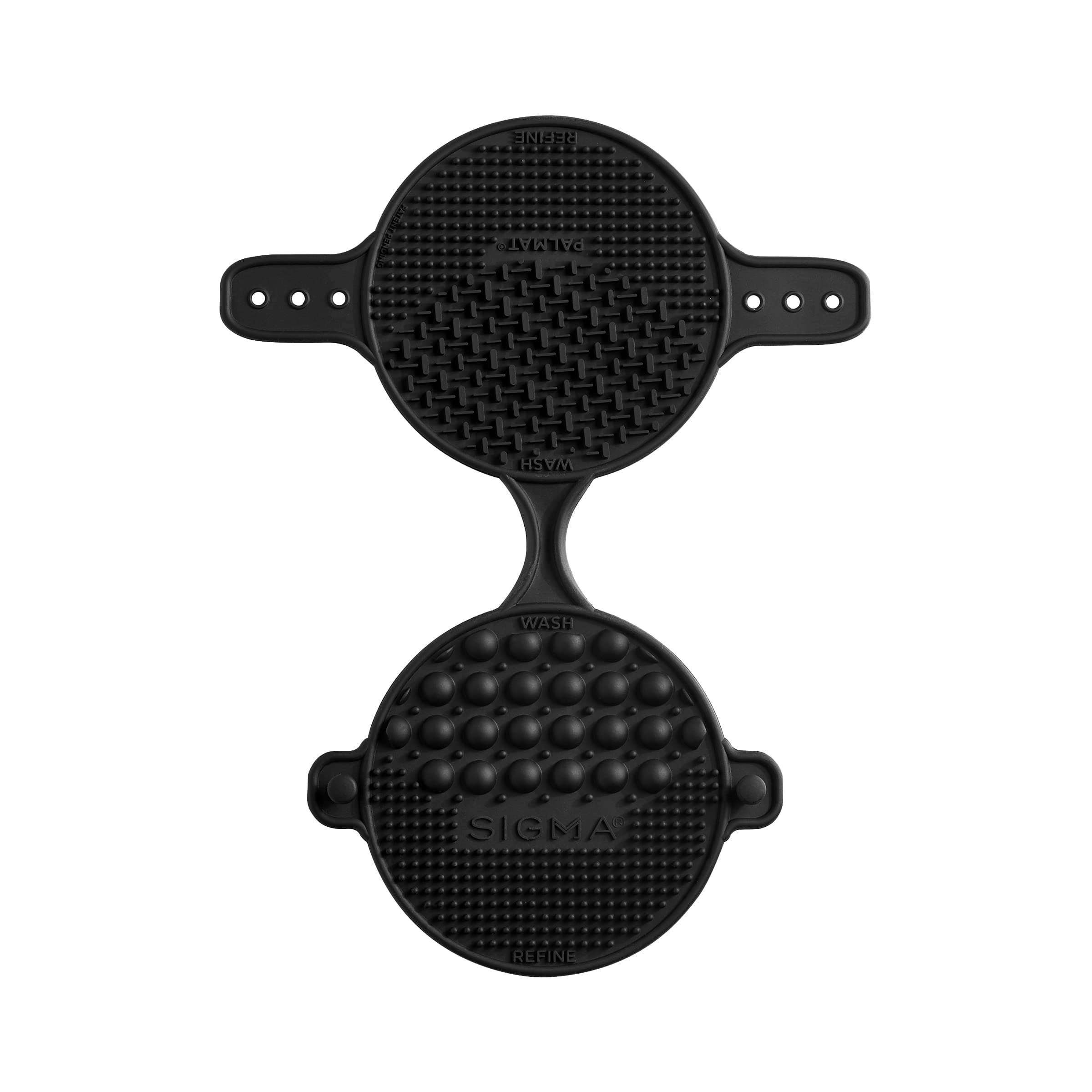 Palmat® - Makeup Brush Cleaner - Perfect for Travel and On the Go - Palm Sized - Black