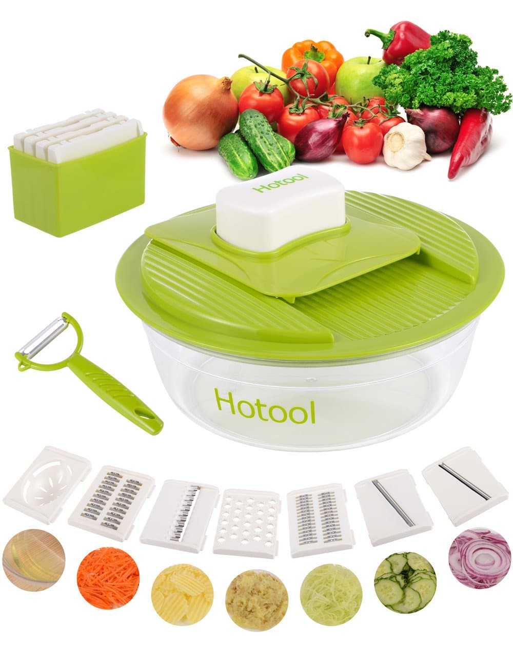 Mandoline Slicer Vegetable Slicer Vegetable Chopper Kitchen Gadget Vegetable Peeler Food Slicer Food Chopper Onion Chopper Potato Slicer