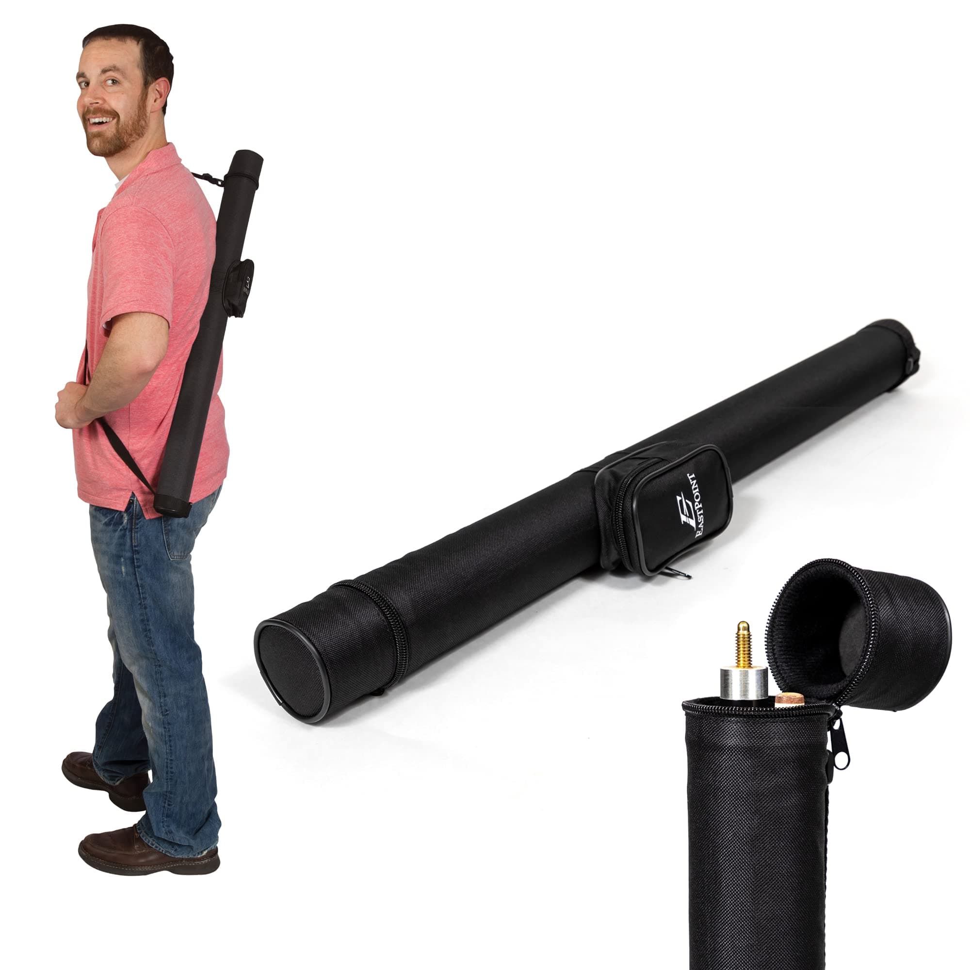 EastPoint Sports Deluxe Tube Billiard Cue Case