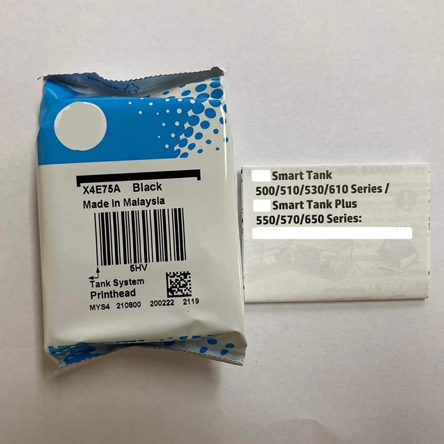 GOLDFISX4E75AA GT53 Printhead for HP 517 532 617 515 508 510 511 518 519 531 538 610 618 550 570 650 Home Study and Office Printer, Black