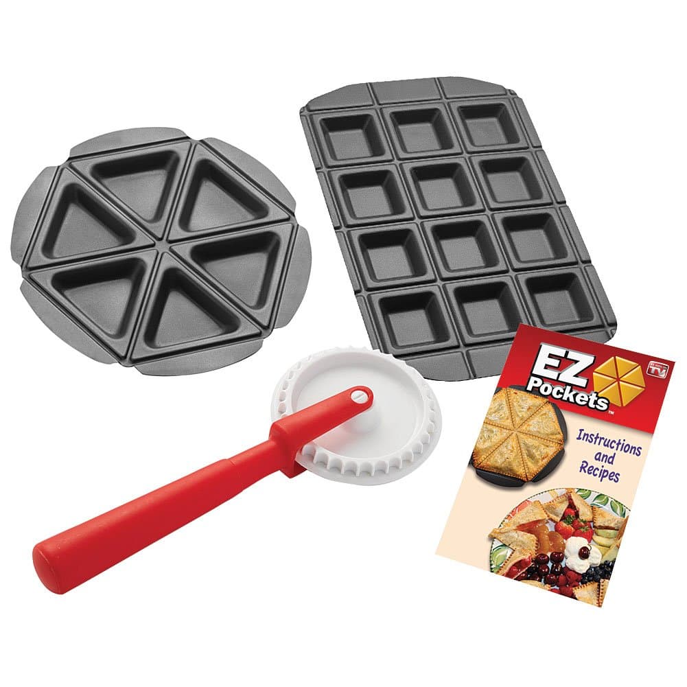 As Seen On TV Easy to Make Individual Pie Pans Tools Recipe Guide
