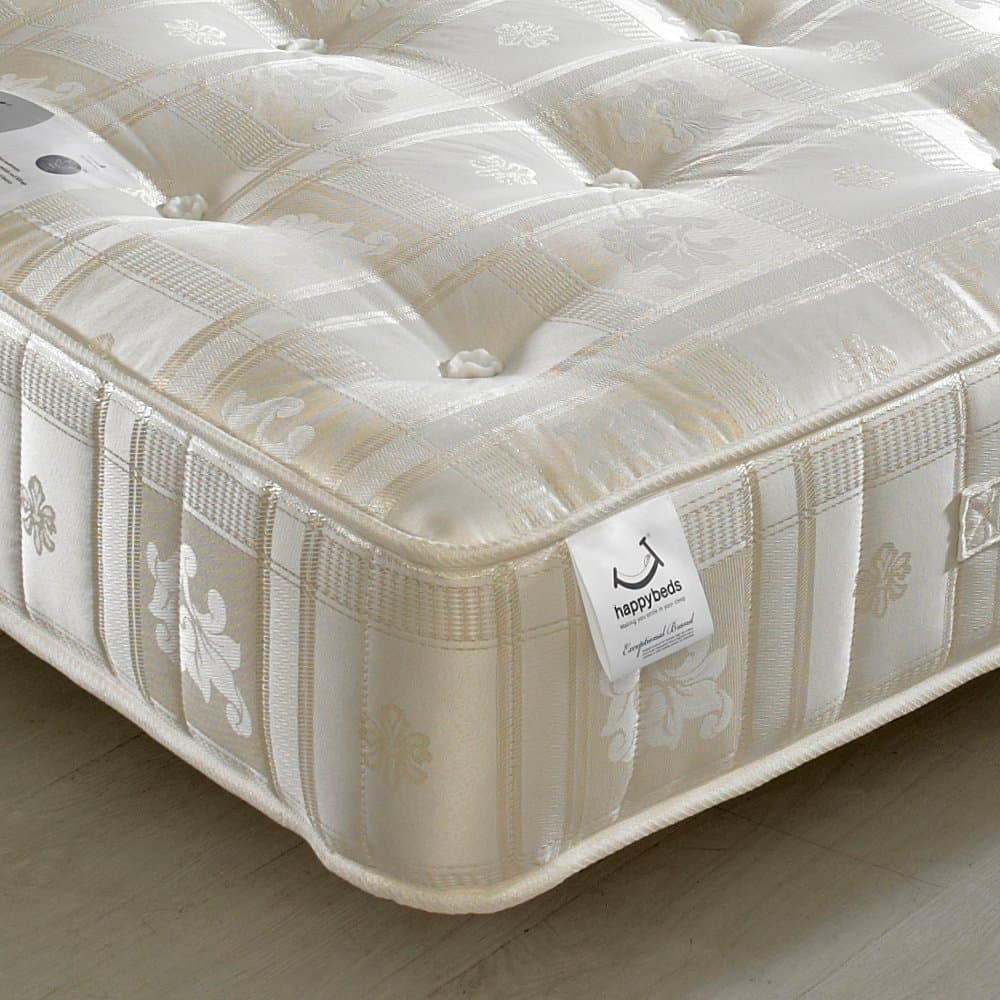 Orthopaedic 1000 Pocket Sprung, Happy Beds Majestic Medium Tension Mattress - 3ft Single (90 x 190 cm)