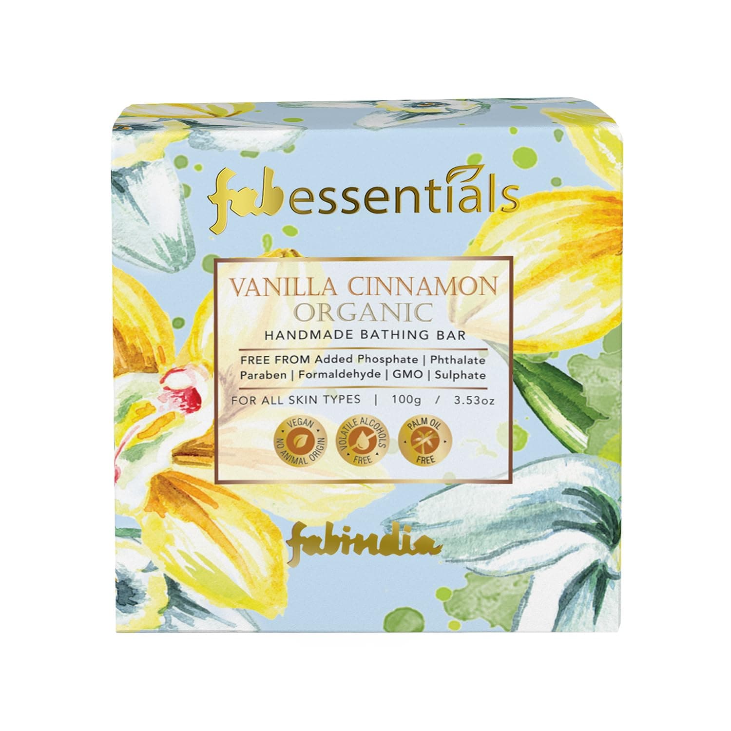 Bathing Bar Vanilla Cinnamon 100 gm