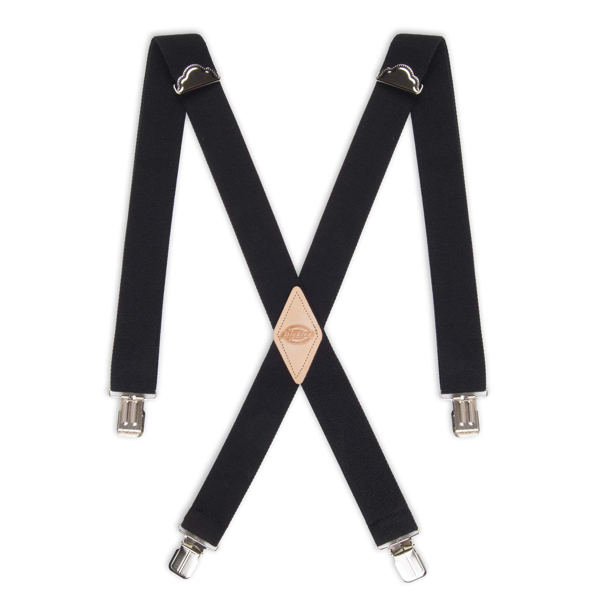 Men's 1-1/2 Solid Straight Clip Suspender