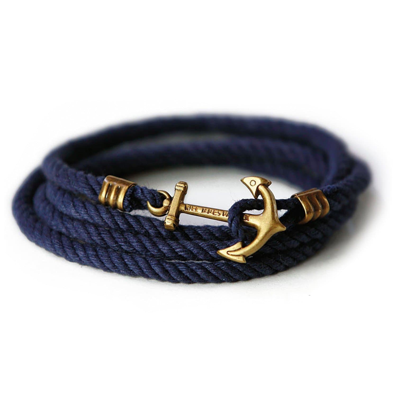 Kiel James Patrick Constellation Rodgers Anchor Bracelet Navy