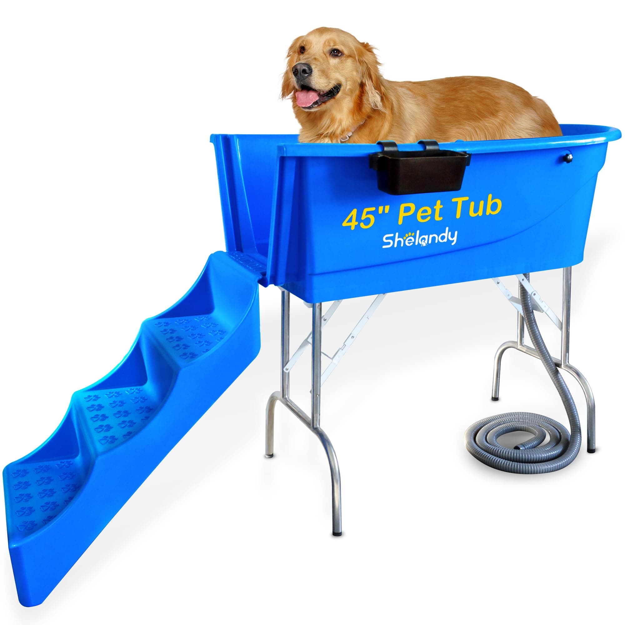 45-in Pet Bathtub with stair