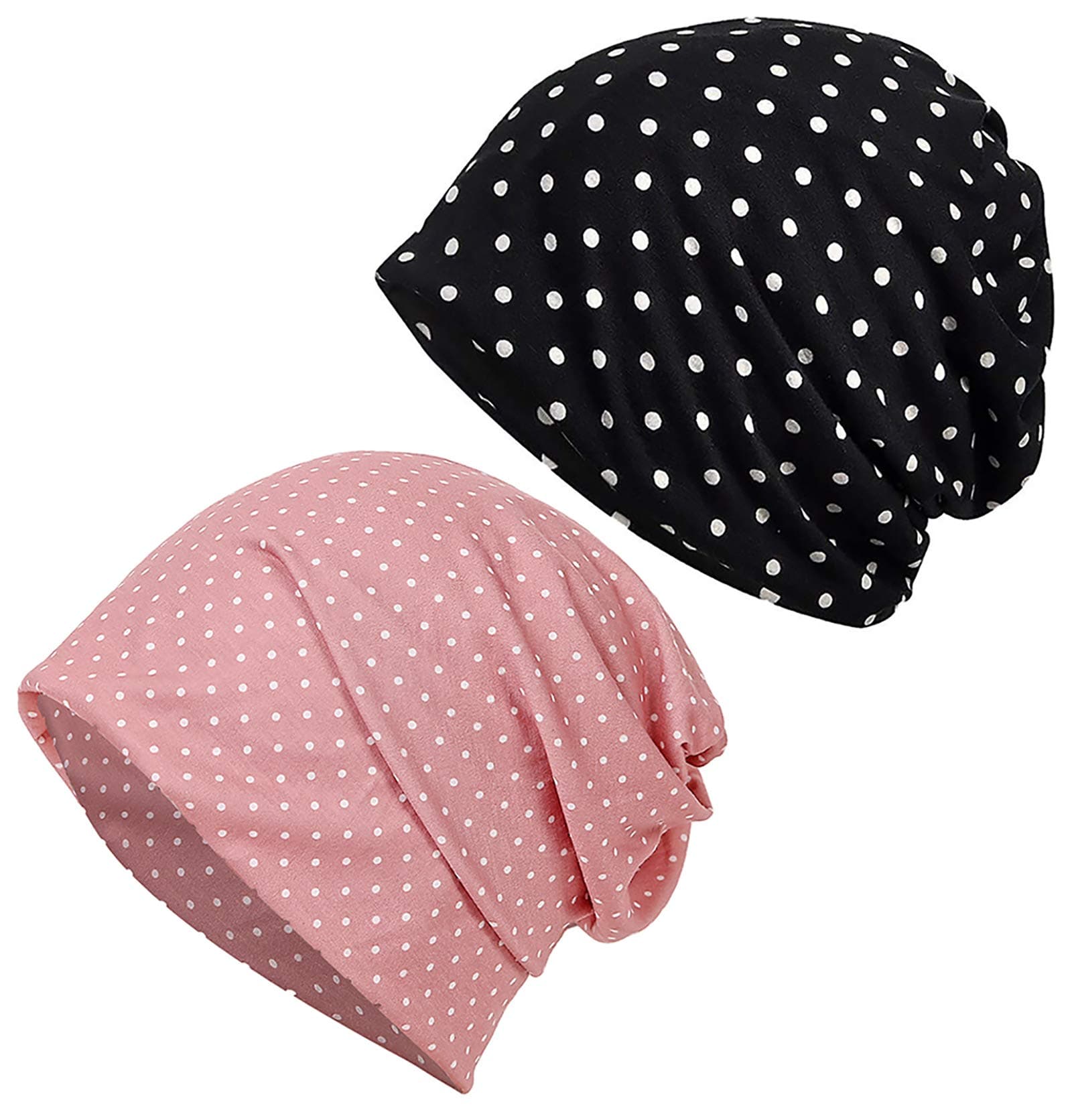 Womens Slouchy Beanie Cotton Chemo Caps Cancer Headwear Hats Turban