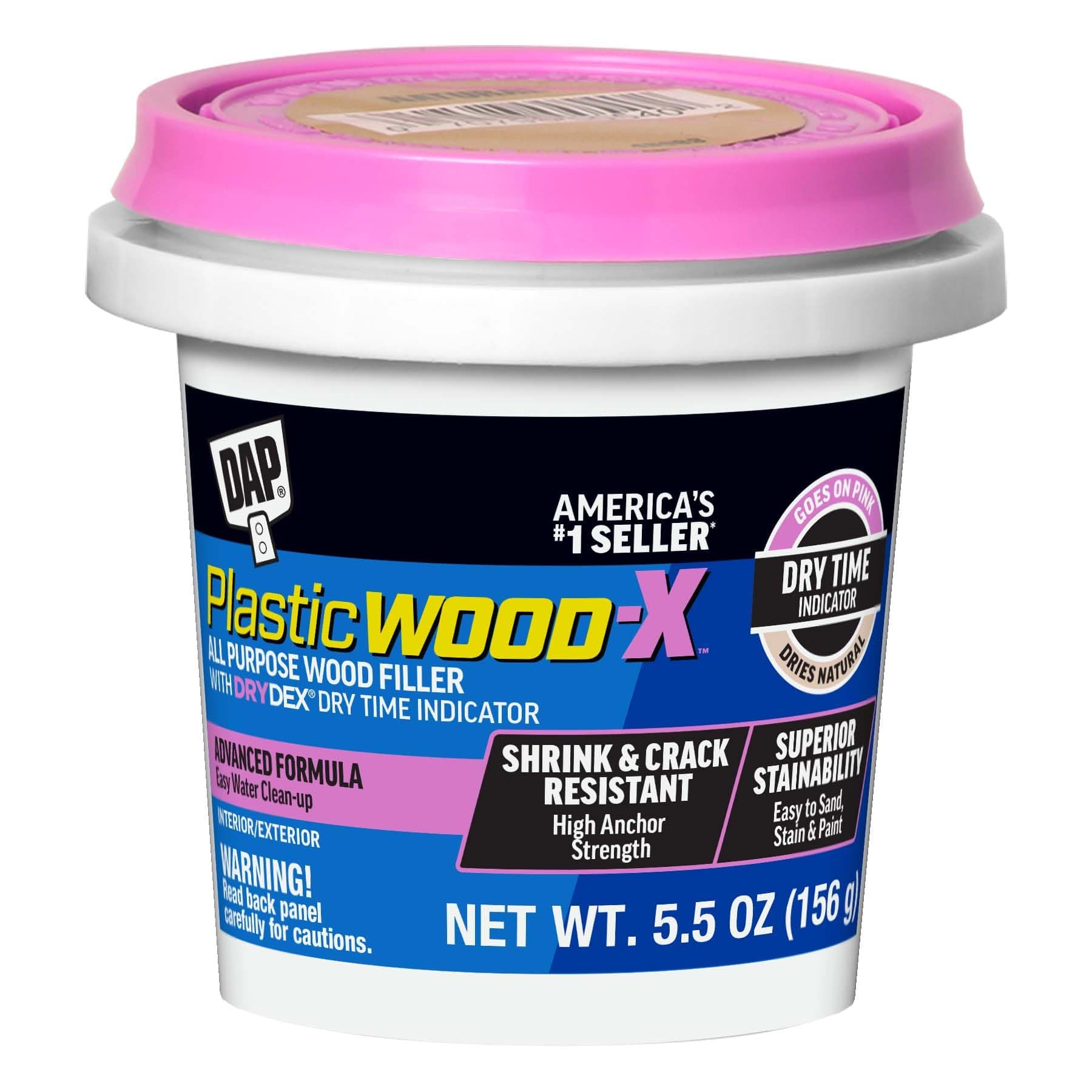 540 Series 00540 5.5oz Natural Plastic Wood-X W/Drydex