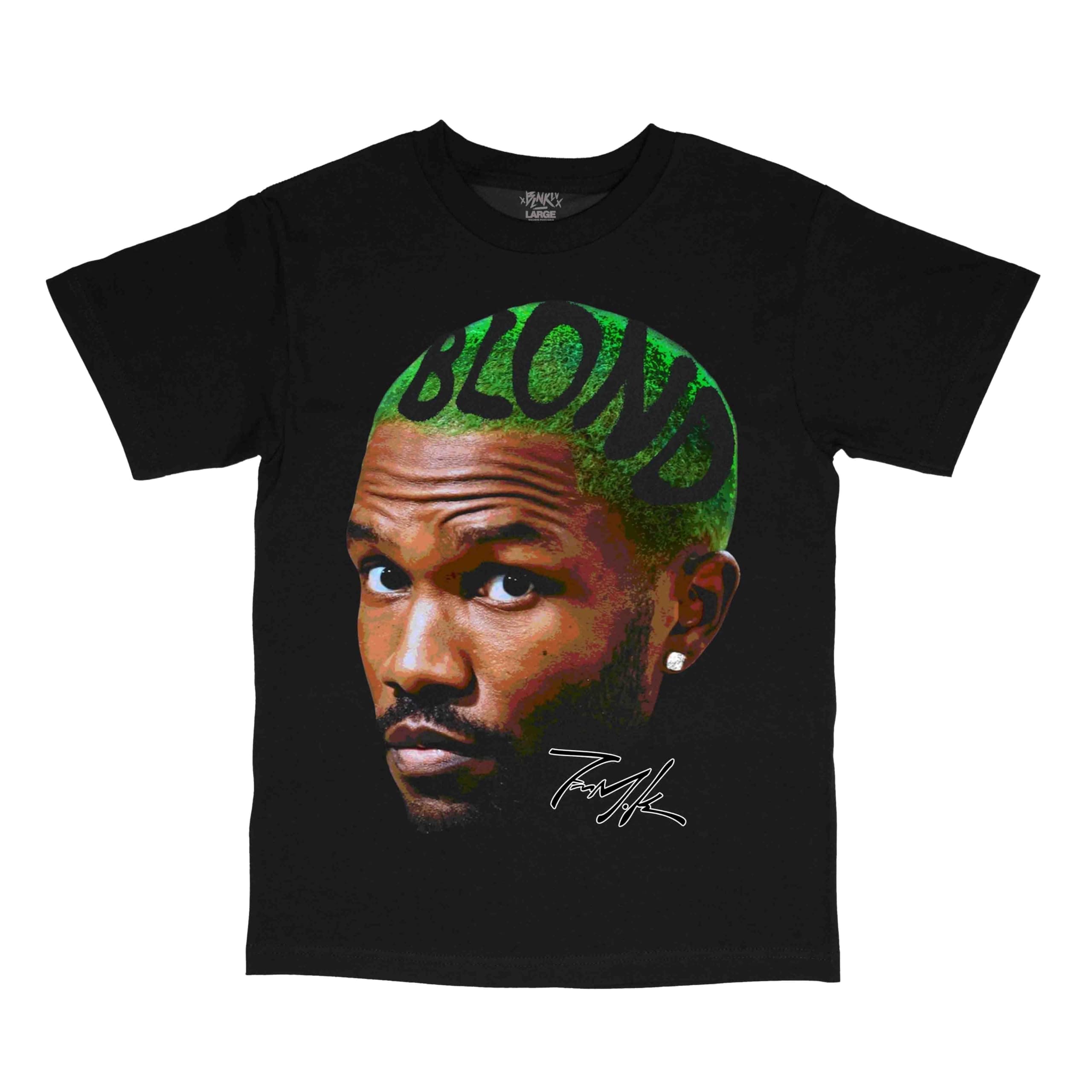 Blonde Ocean Face Streetwear Vintage Style T-Shirt