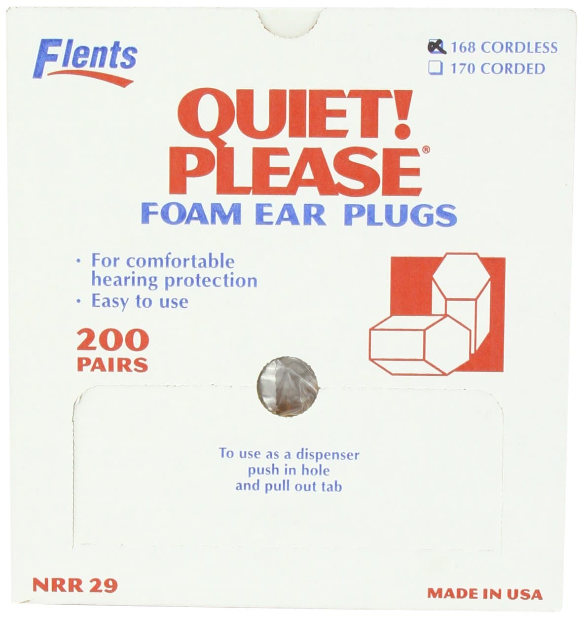 Flents by Apothecary Products, Inc. Flents Quiet Please Noise Reducing Ear Plugs, 200-Count