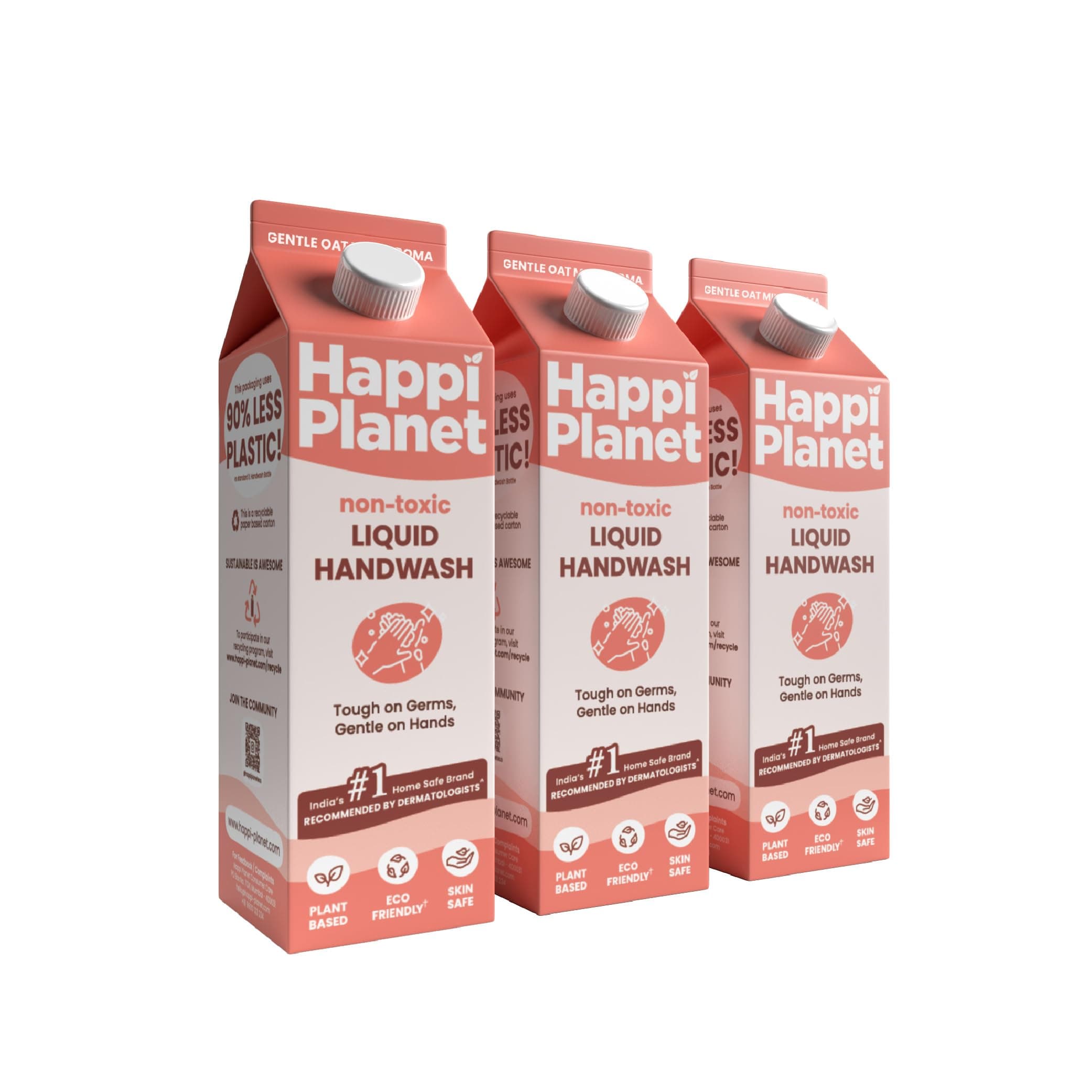 Organic Liquid Handwash Refill | 3L | Oud Fragrance | Moisturizing Hand Wash | Natural, Non-Toxic, Herbal, Eco-Friendly, Chemical Free, pH Balanced, Tough On Germs, Gentle On Hands