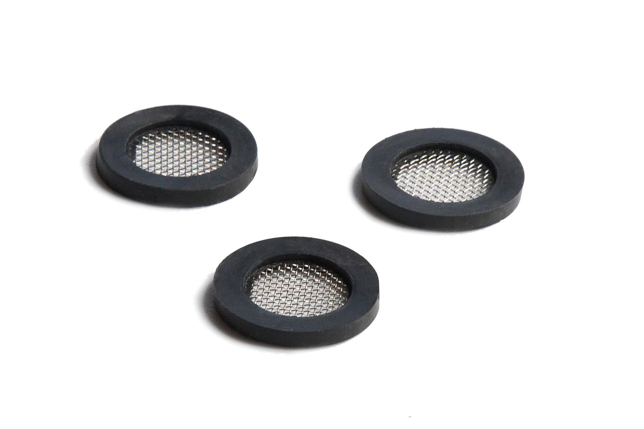 Shower Head Gasket - Rubber Washer - Creates A Seal to Prevent Leakage - with Wire Mesh Middle, Fits Universal Pipe (3 Pack) by Barclays Buys