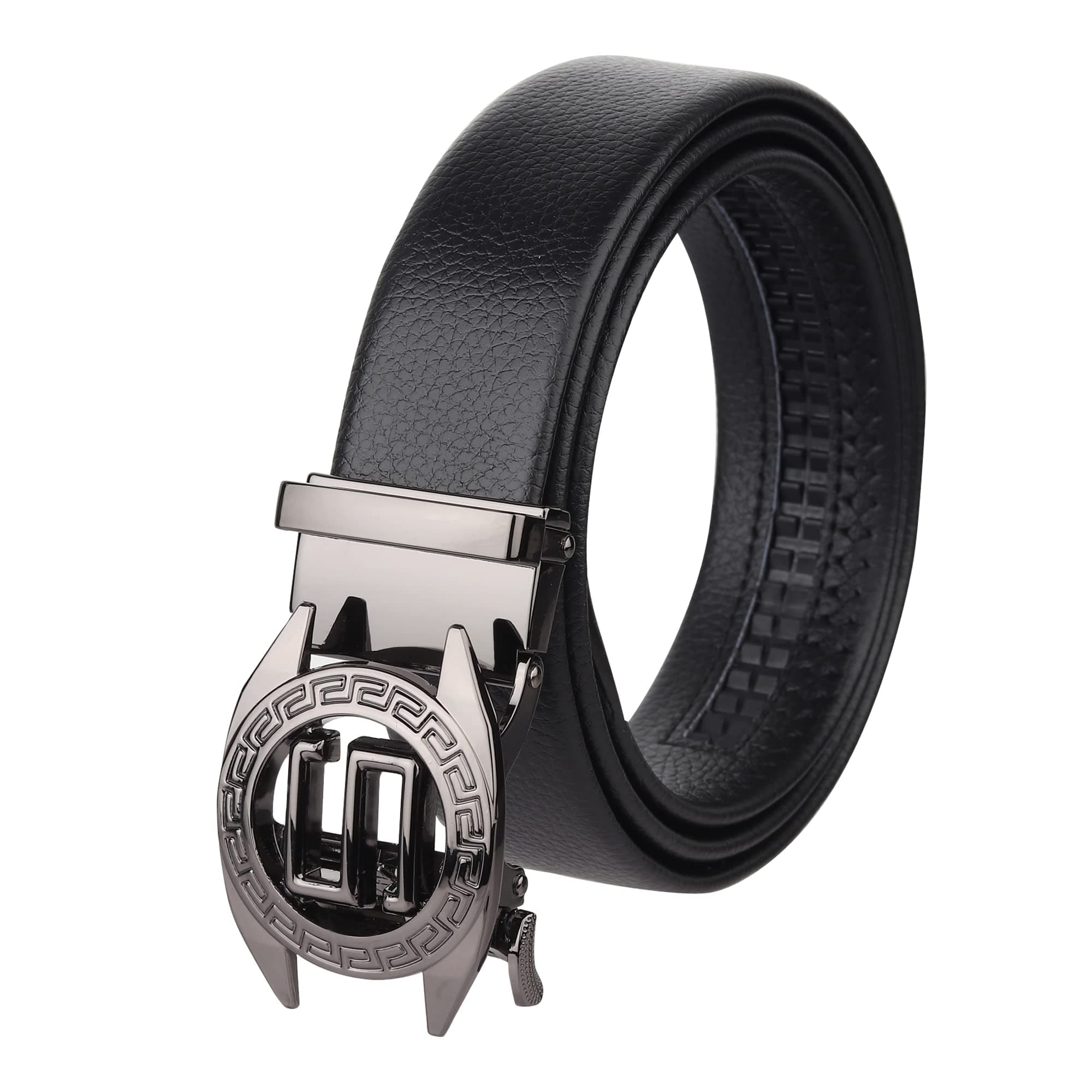 ZORO mens belt, PU leather belt for men, alphabet letter A B G N M R S T V